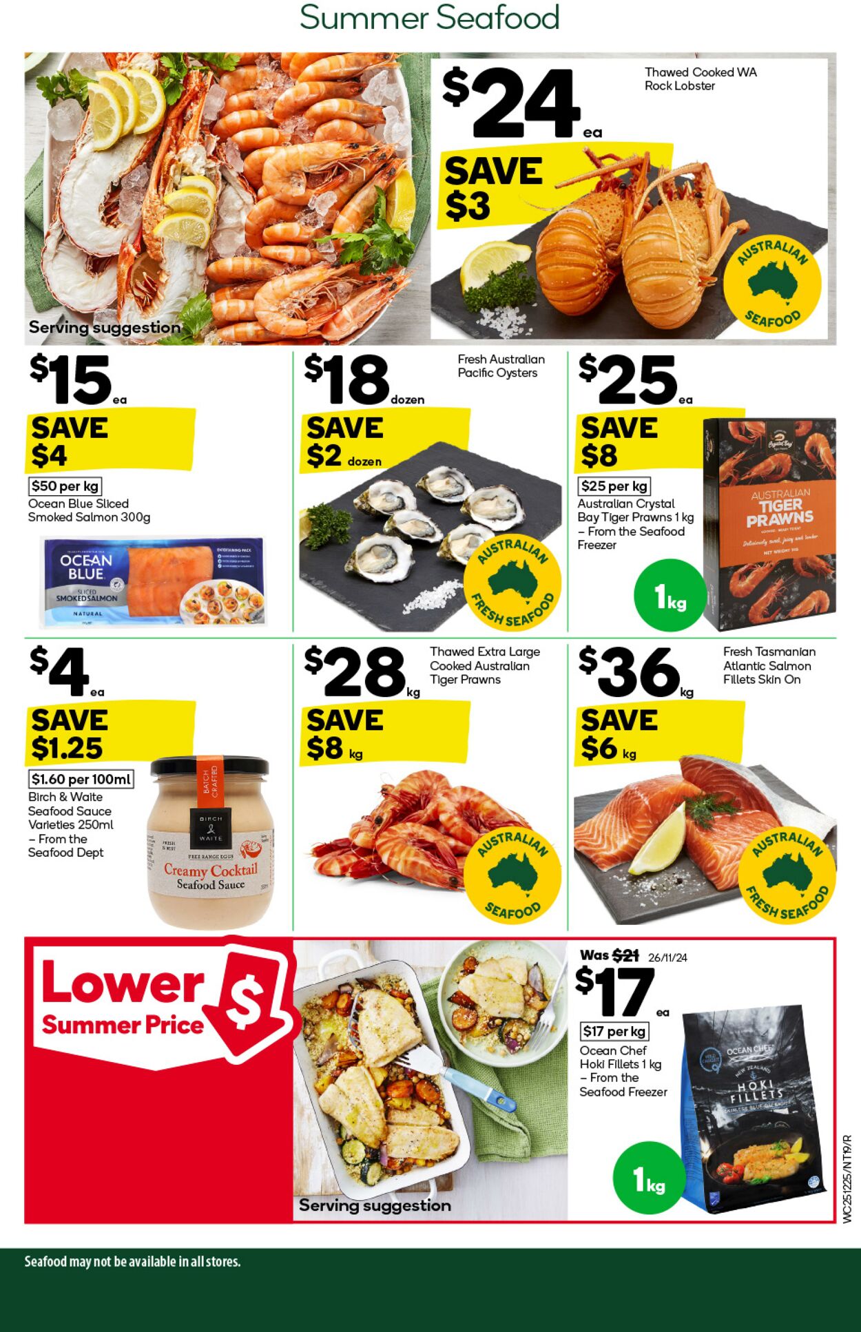 Catalogue Woolworths 25.12.2024 - 31.12.2024