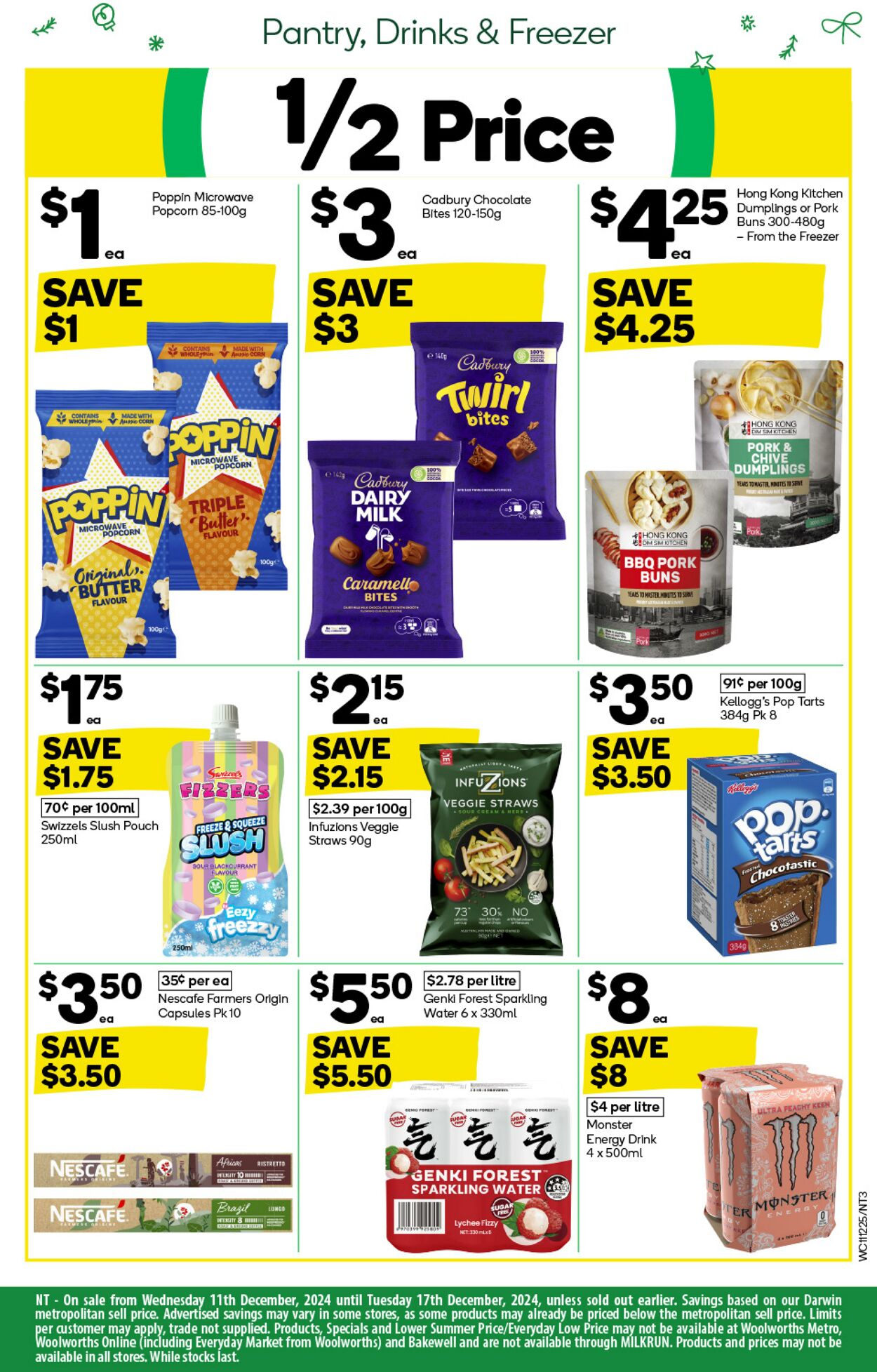 Catalogue Woolworths 11.12.2024 - 17.12.2024