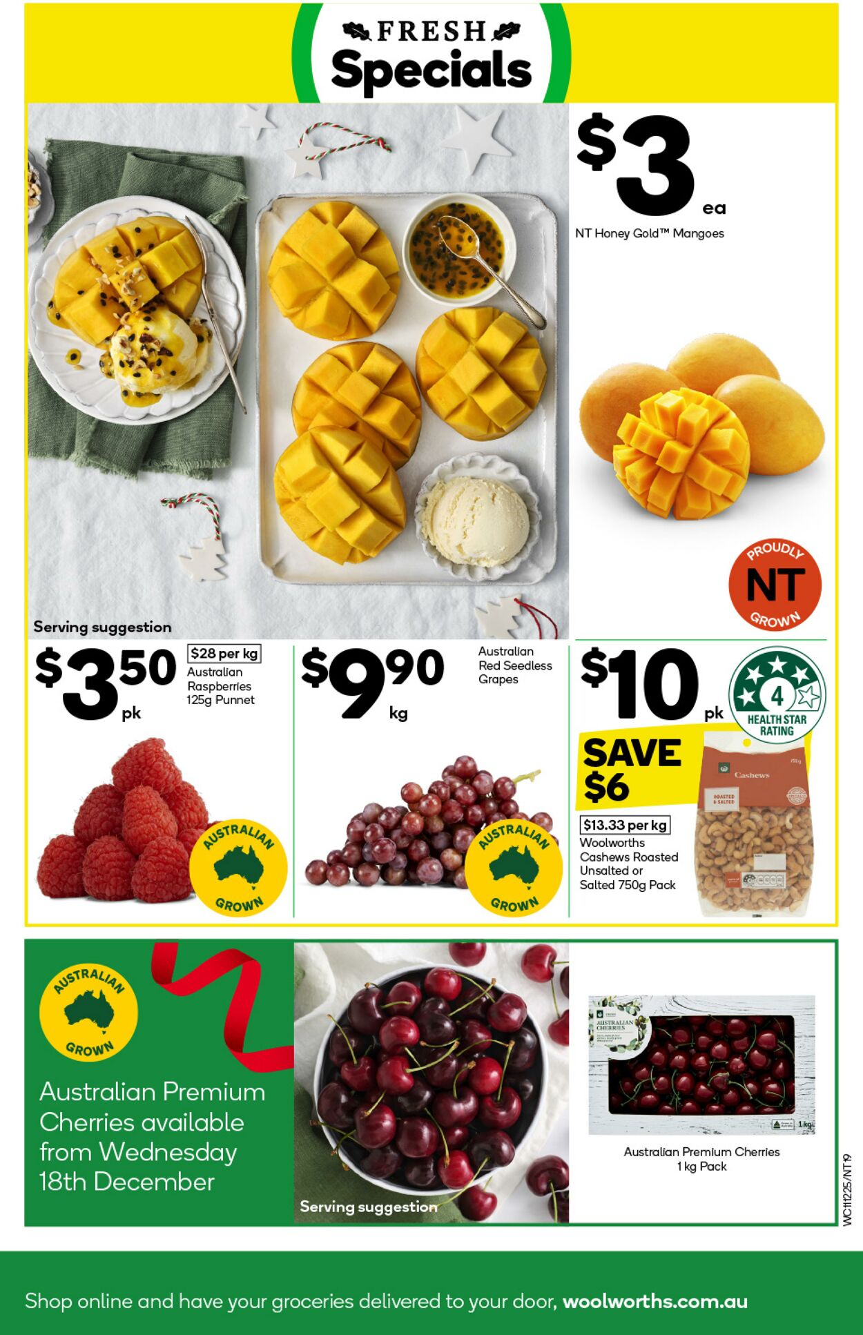 Catalogue Woolworths 11.12.2024 - 17.12.2024