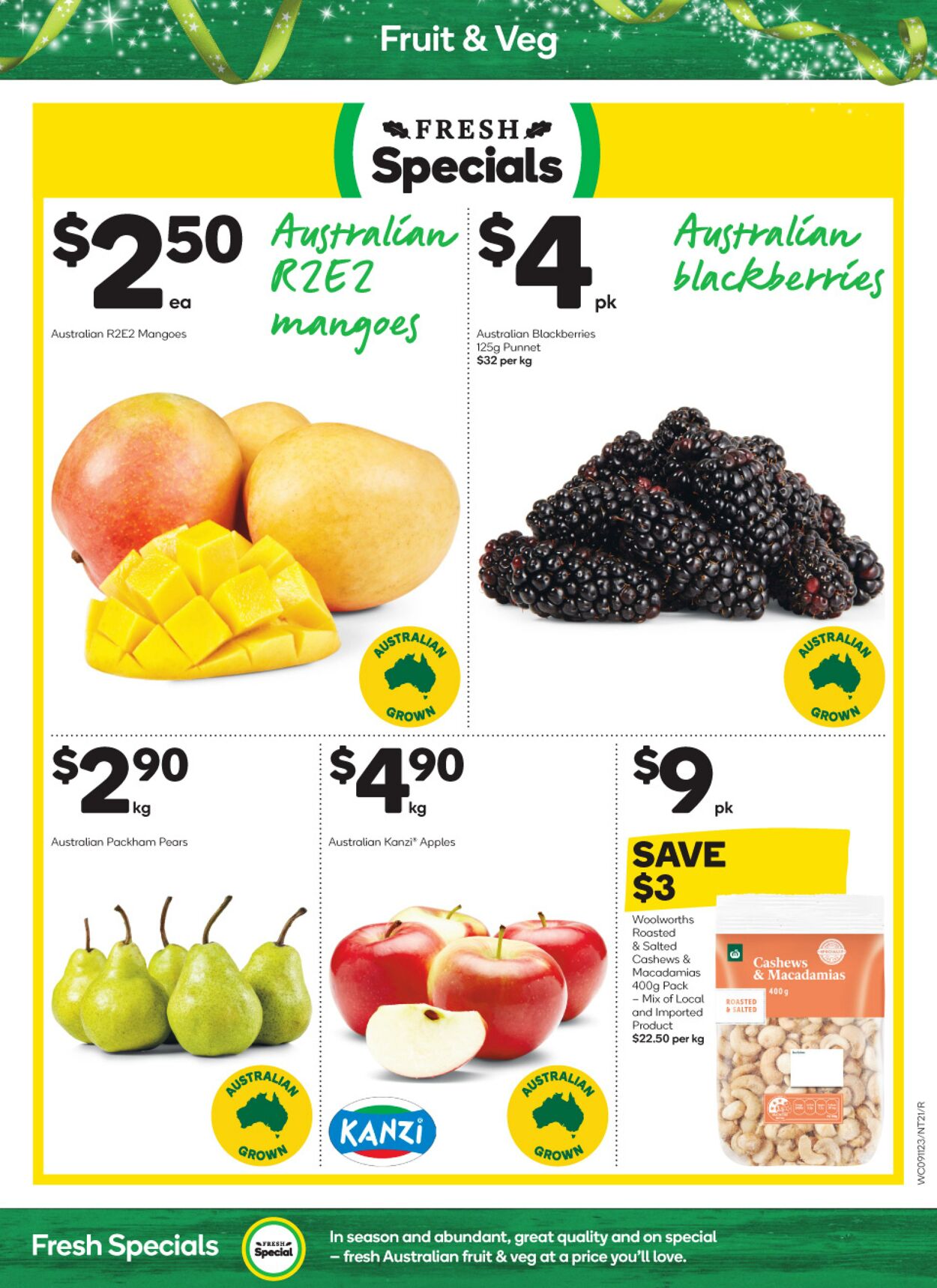 Catalogue Woolworths 09.11.2022 - 15.11.2022