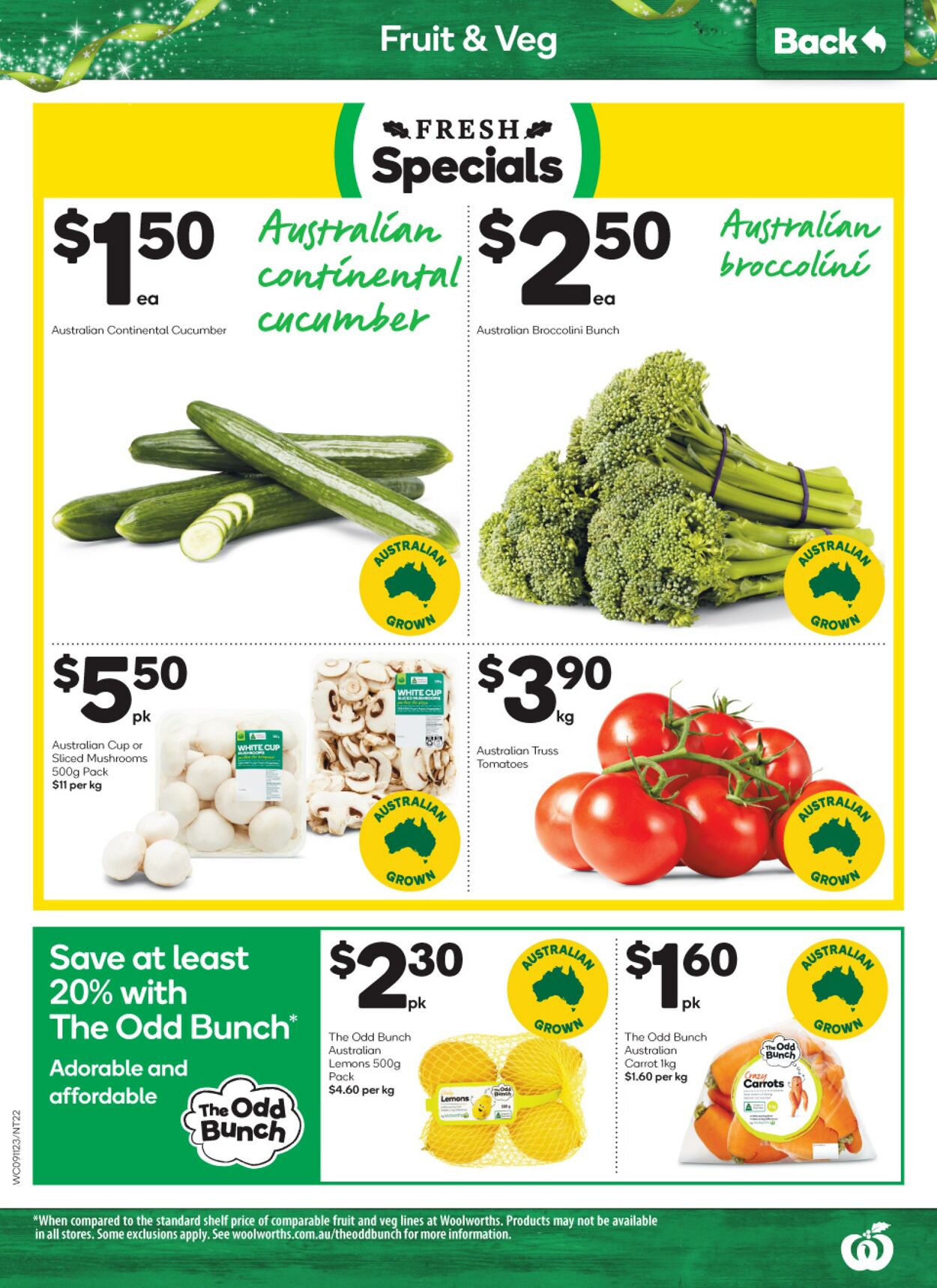 Catalogue Woolworths 09.11.2022 - 15.11.2022