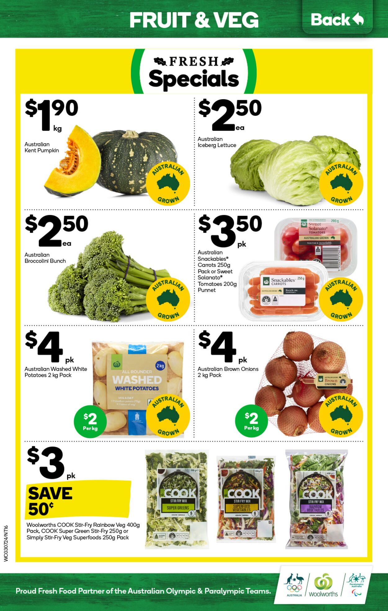 Catalogue Woolworths 03.07.2024 - 09.07.2024