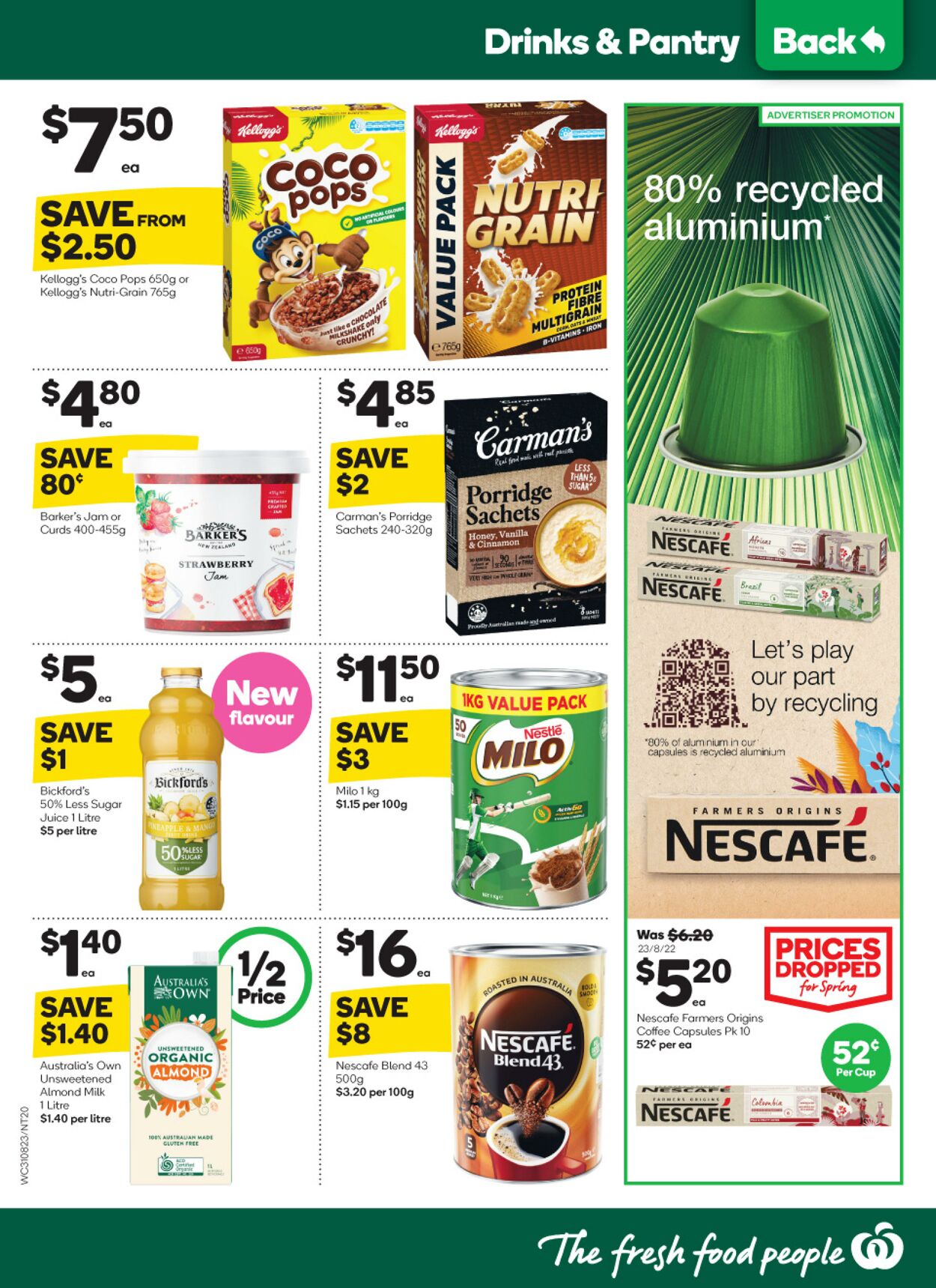 Catalogue Woolworths 31.08.2022 - 06.09.2022