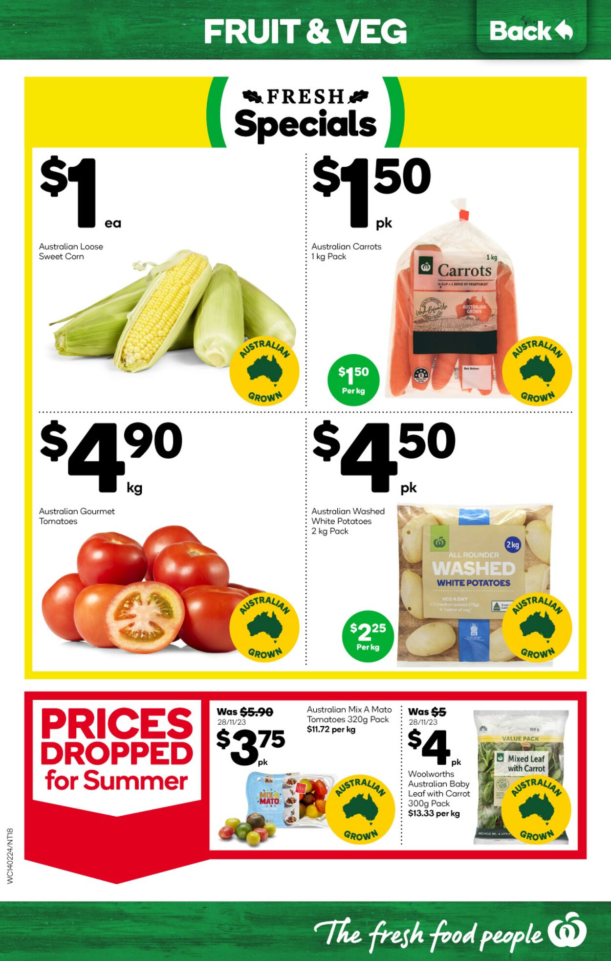 Catalogue Woolworths 14.02.2024 - 20.02.2024