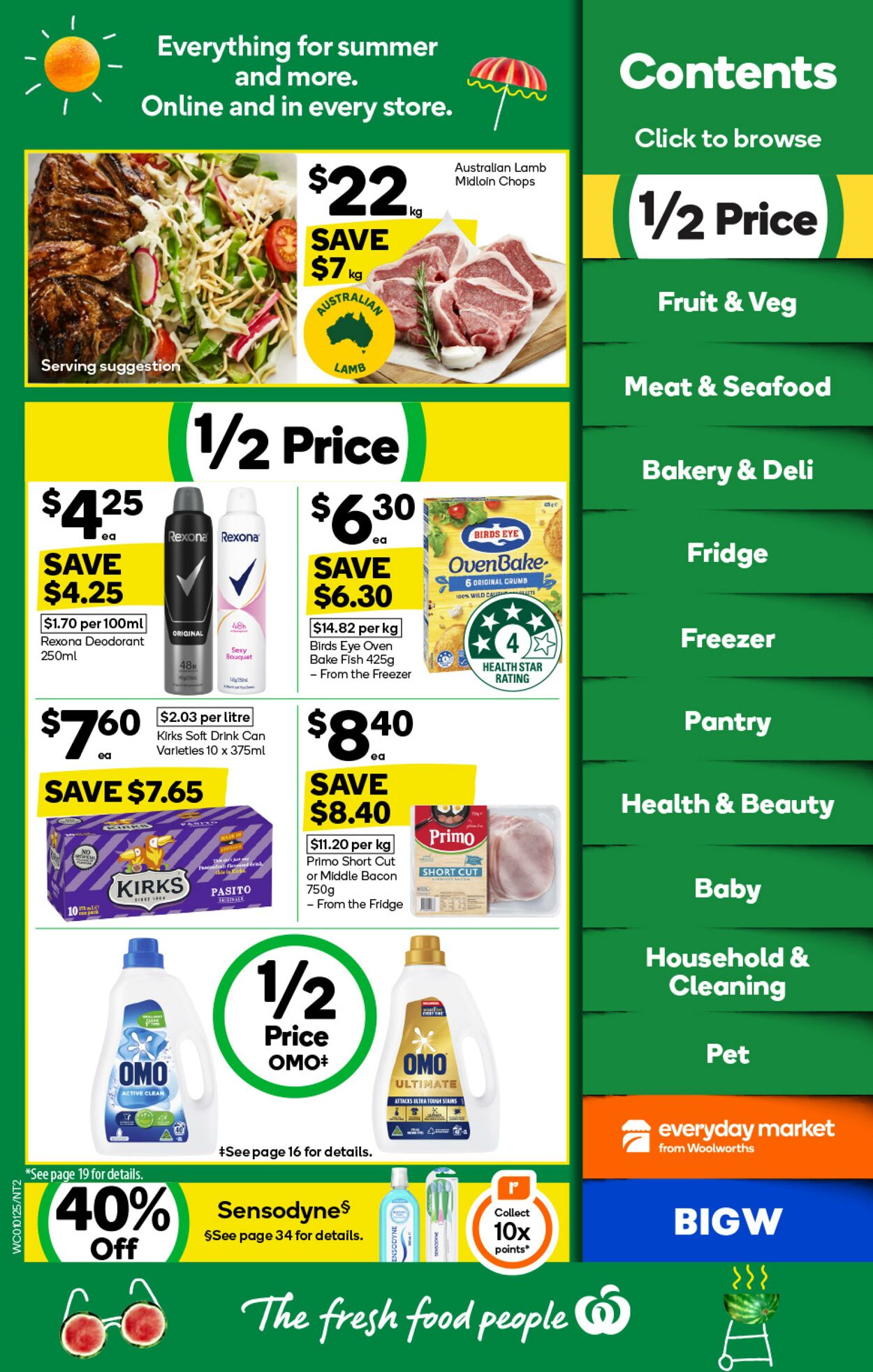 Catalogue Woolworths 01.01.2025 - 07.01.2025