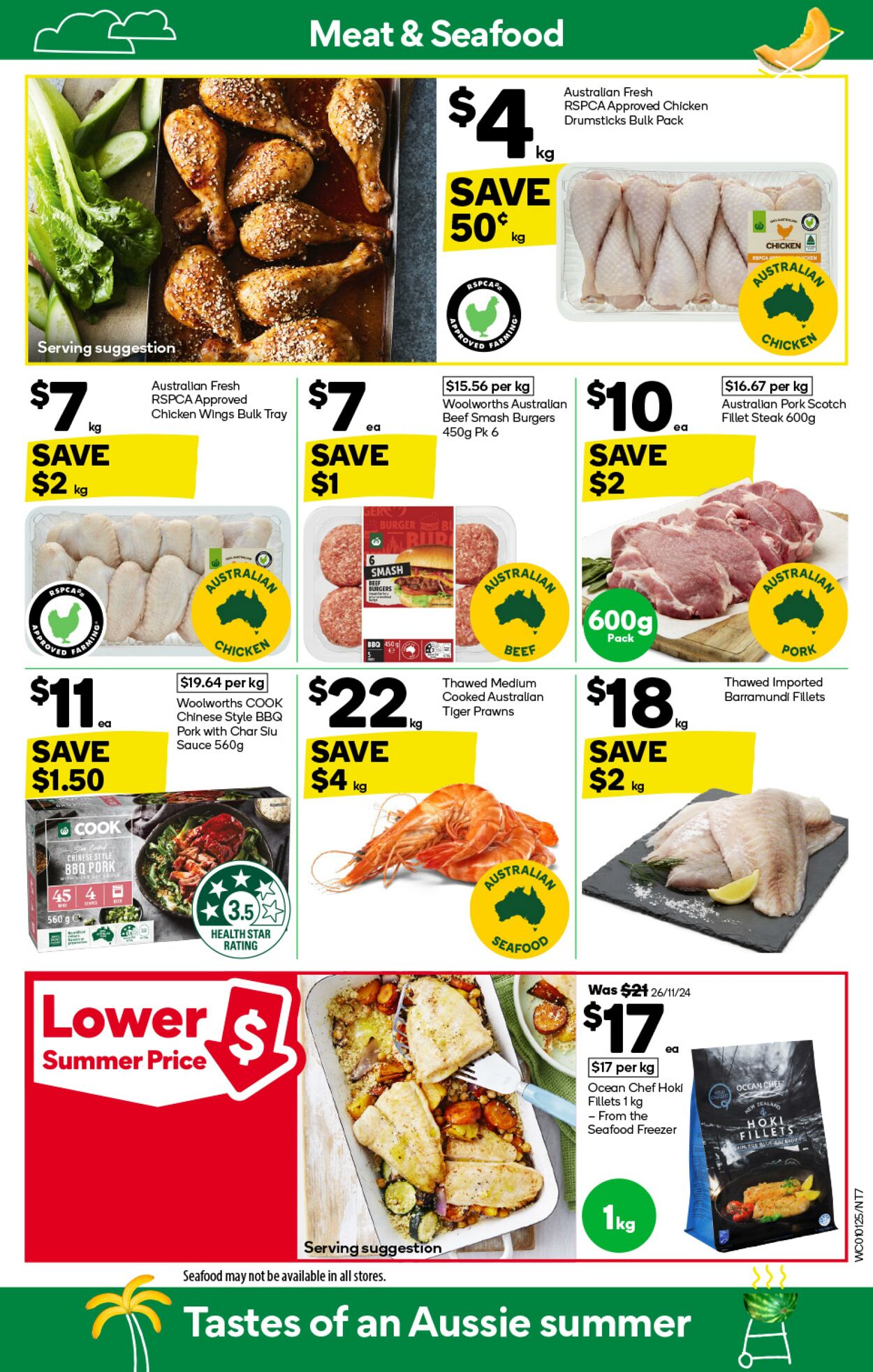 Catalogue Woolworths 01.01.2025 - 07.01.2025