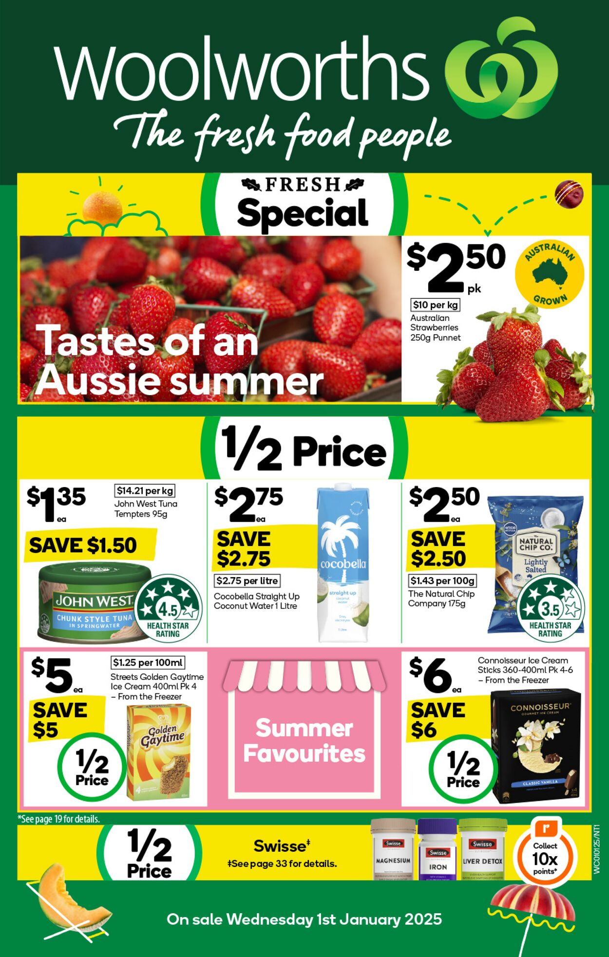 Catalogue Woolworths - Weekly Specials Catalogue NT 1 Jan, 2025 - 7 Jan, 2025