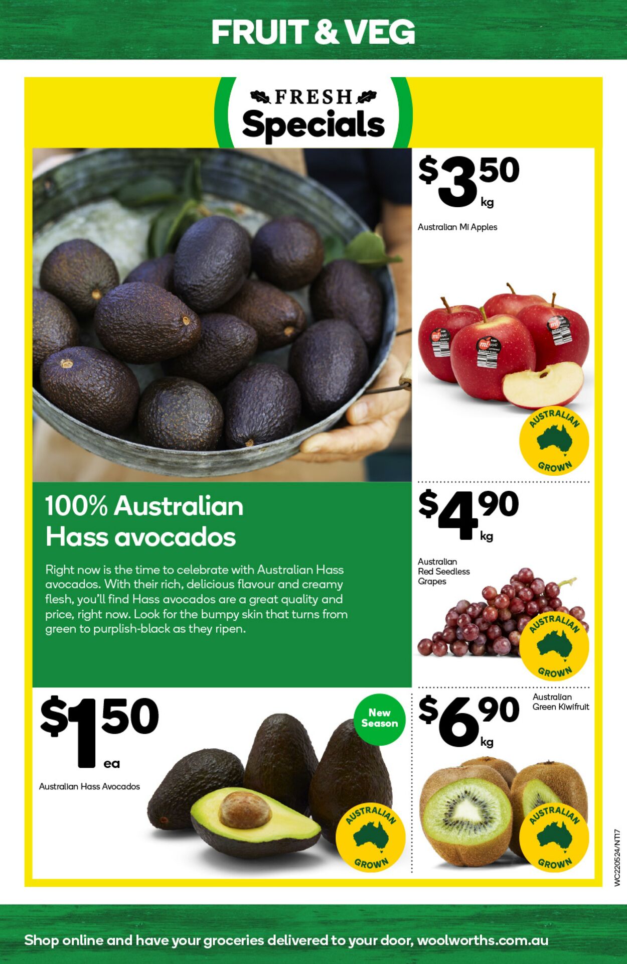 Catalogue Woolworths 22.05.2024 - 28.05.2024