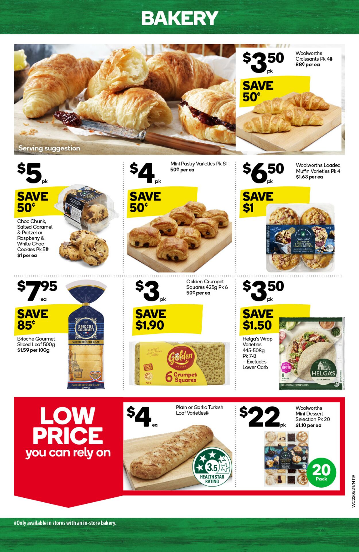 Catalogue Woolworths 22.05.2024 - 28.05.2024