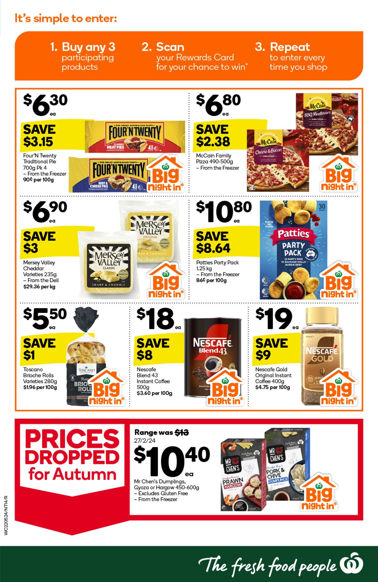 Catalogue Woolworths 22.05.2024 - 28.05.2024