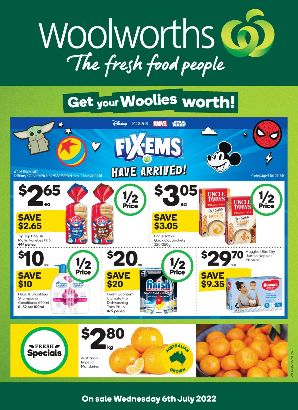 Catalogue Woolworths 06.07.2022 - 12.07.2022