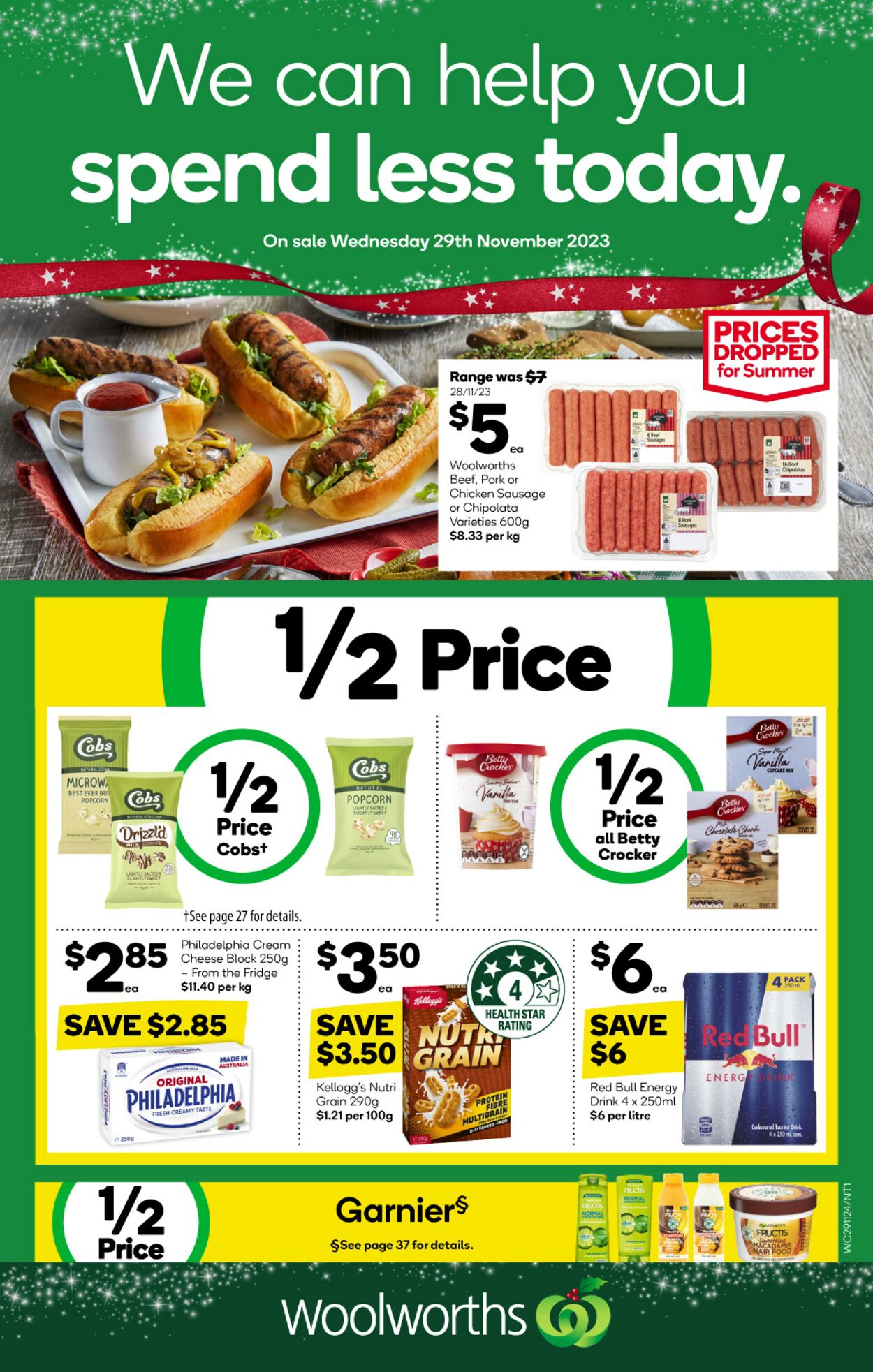 Catalogue Woolworths 29.11.2023 - 05.12.2023