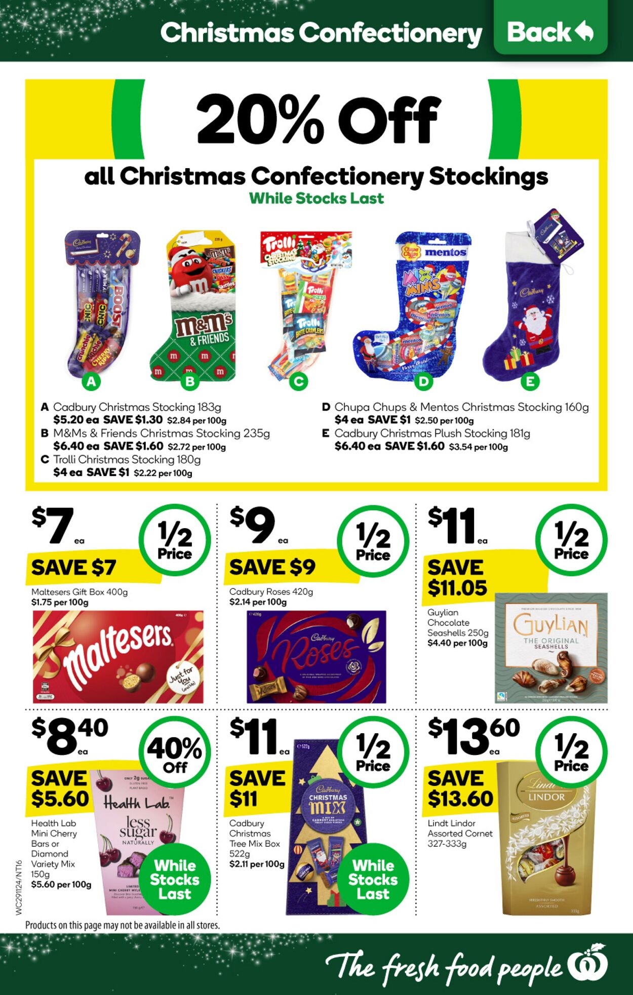 Catalogue Woolworths 29.11.2023 - 05.12.2023