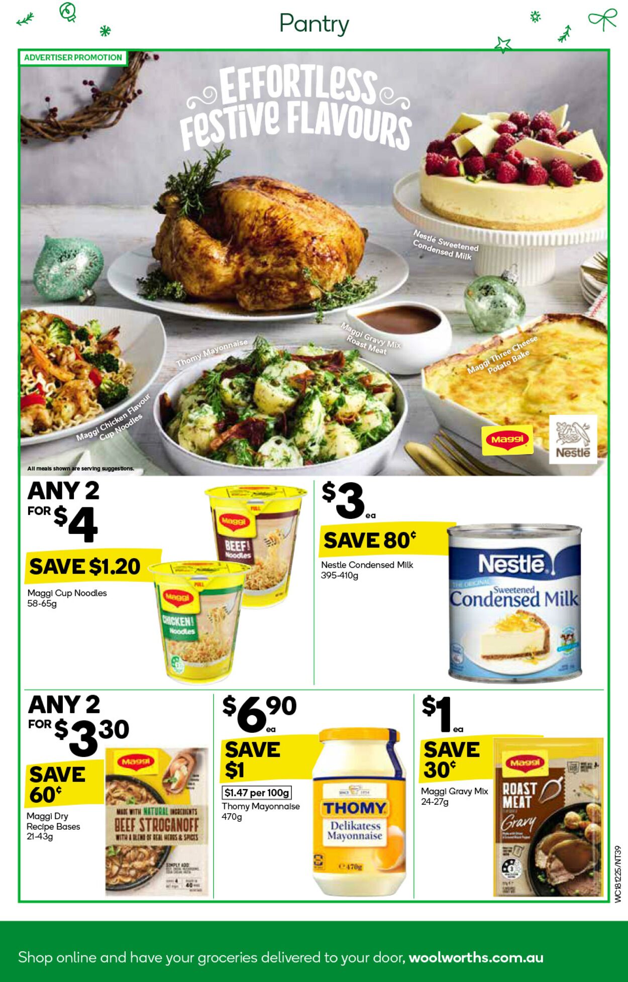 Catalogue Woolworths 18.12.2024 - 24.12.2024