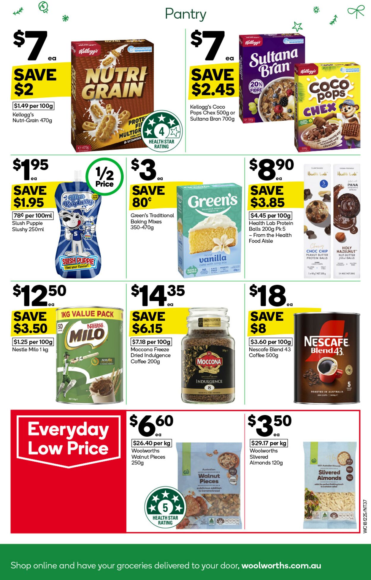 Catalogue Woolworths 18.12.2024 - 24.12.2024