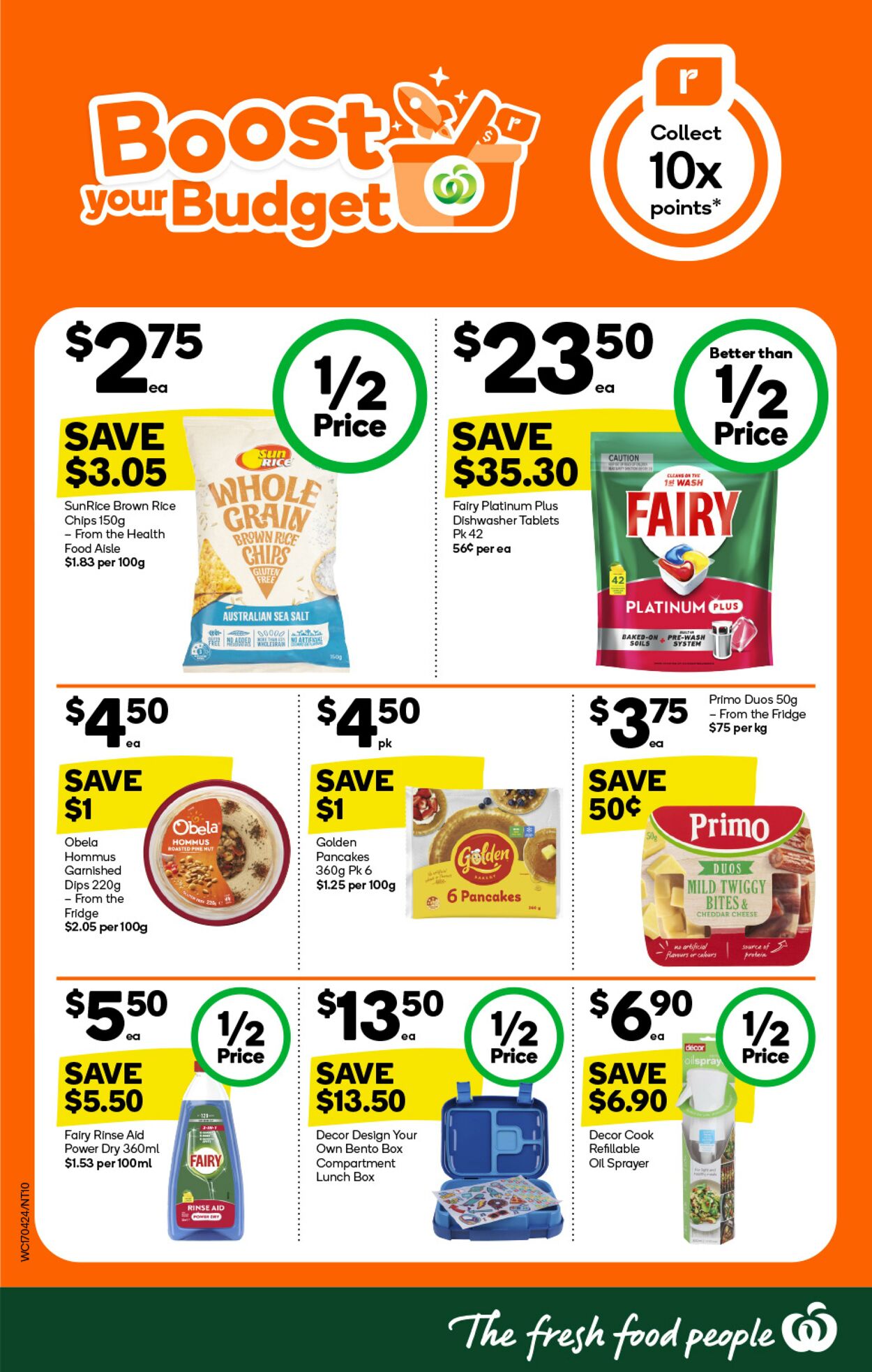 Catalogue Woolworths 17.04.2024 - 23.04.2024