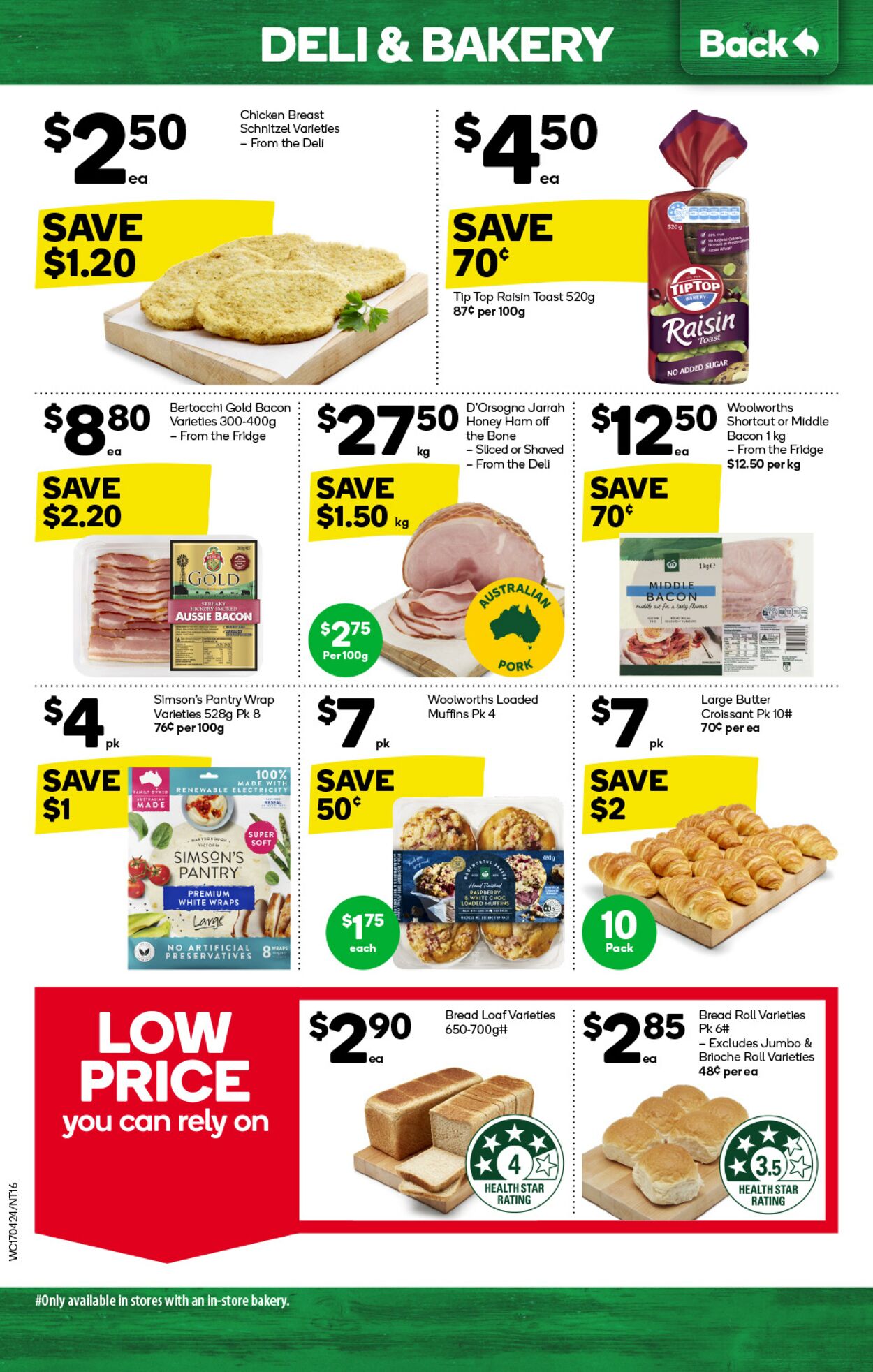 Catalogue Woolworths 17.04.2024 - 23.04.2024