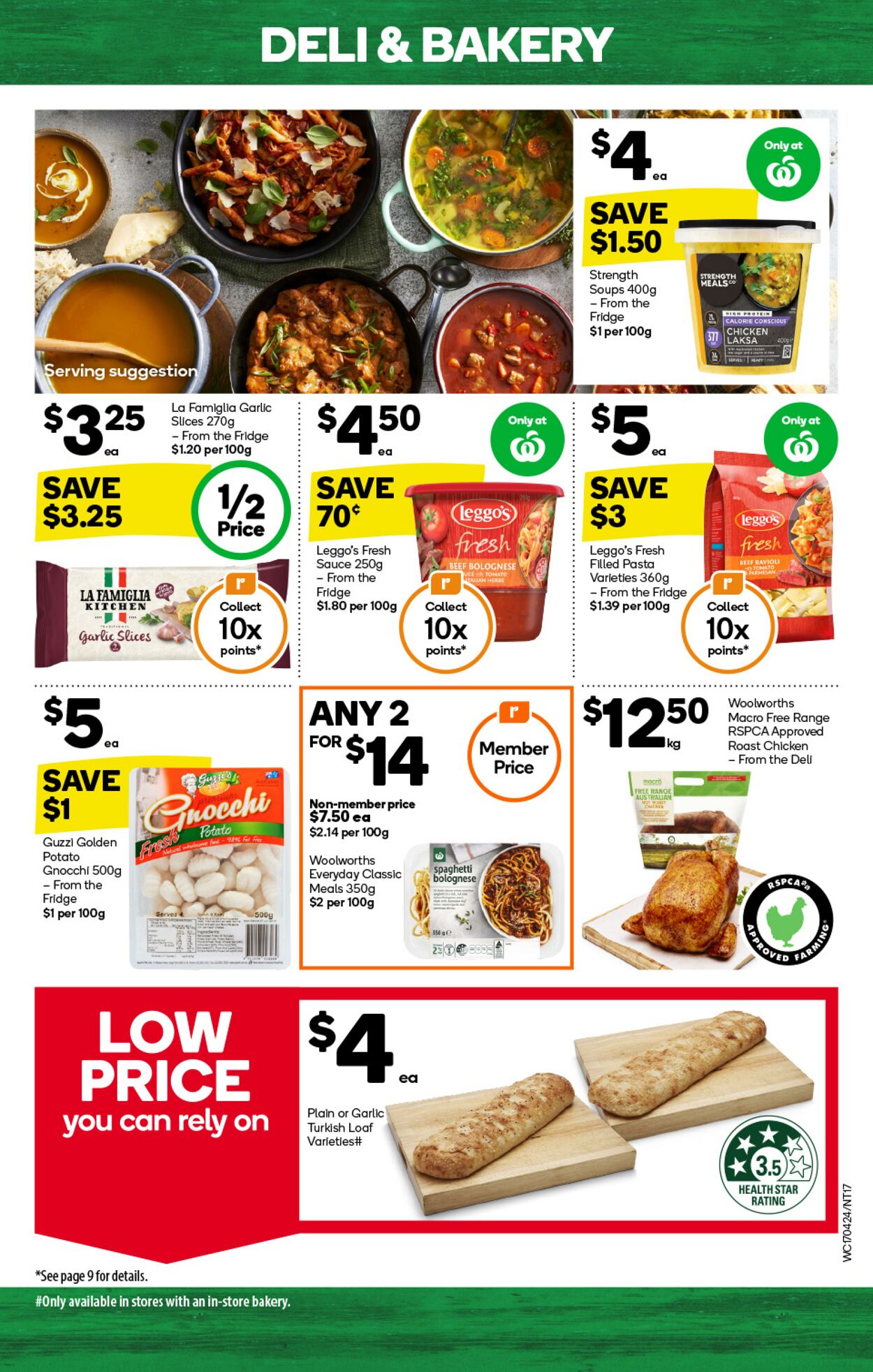 Catalogue Woolworths 17.04.2024 - 23.04.2024