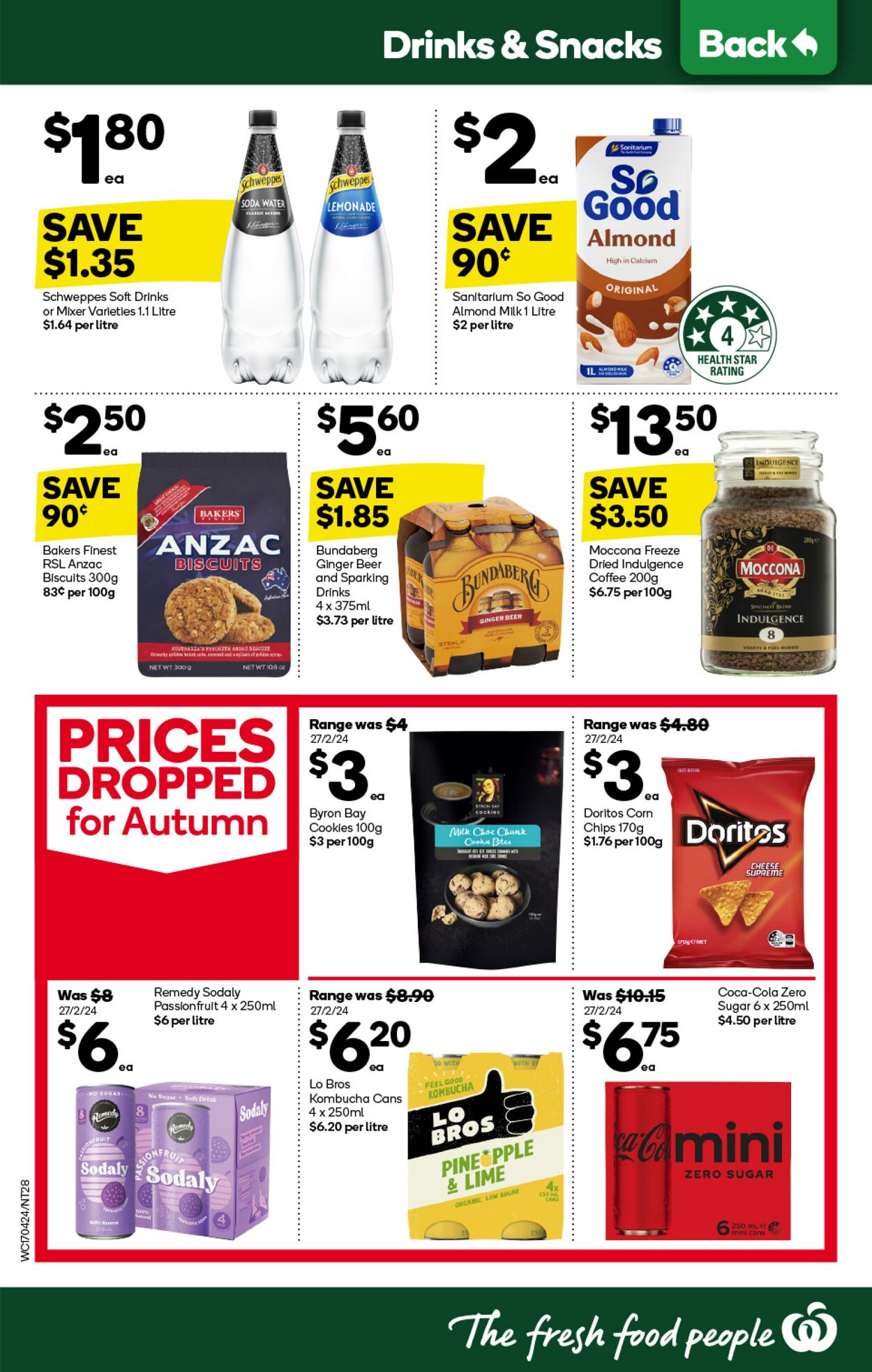 Catalogue Woolworths 17.04.2024 - 23.04.2024