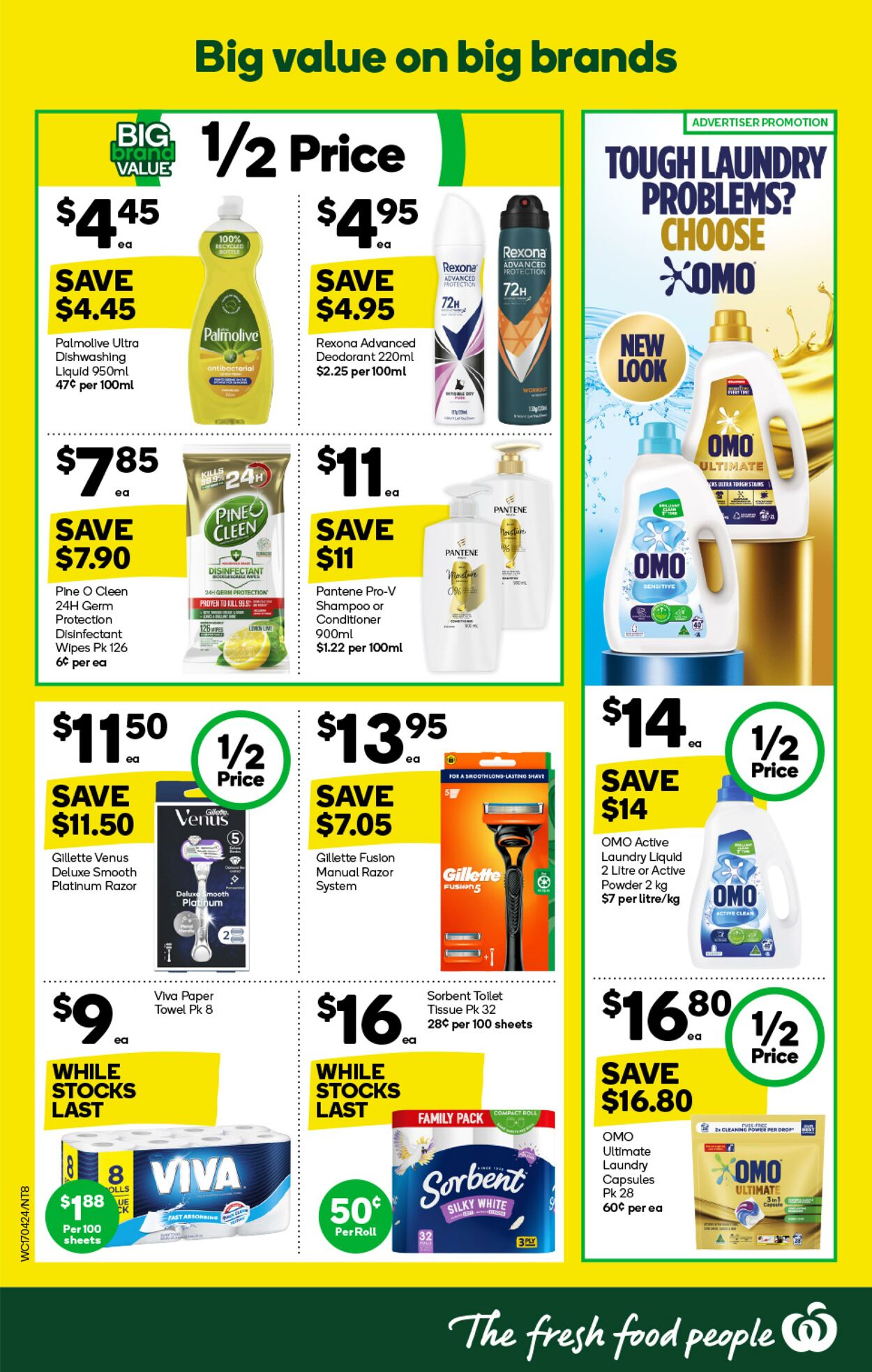 Catalogue Woolworths 17.04.2024 - 23.04.2024