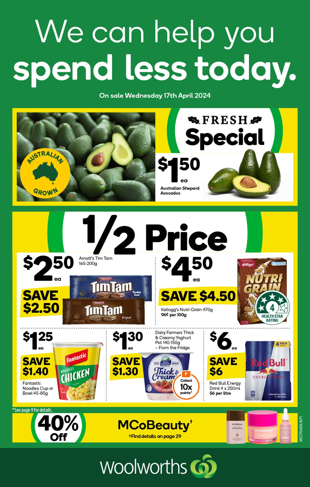 Catalogue Woolworths - Weekly Specials Catalogue NT 17 Apr, 2024 - 23 Apr, 2024