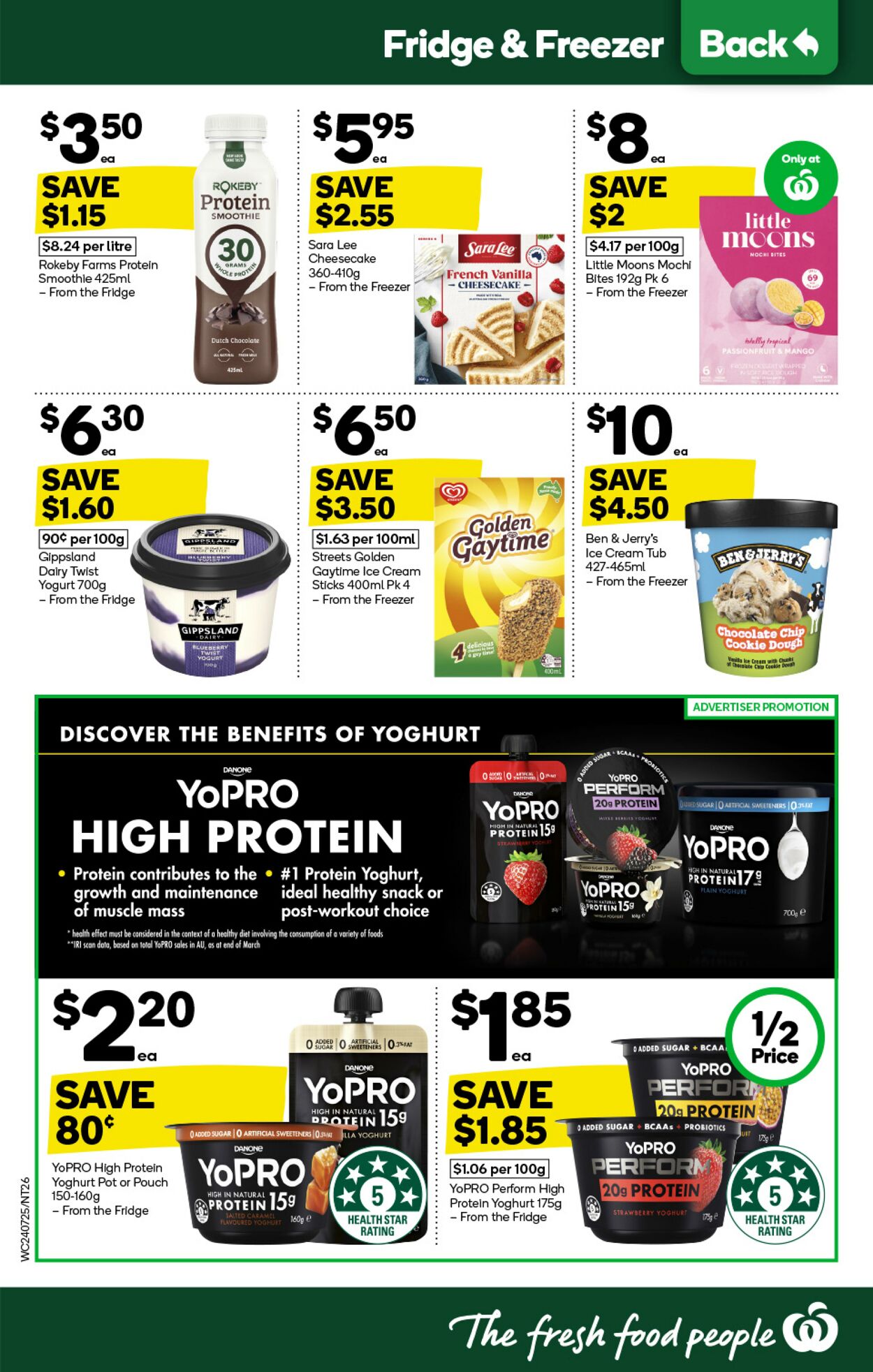 Catalogue Woolworths 24.07.2024 - 30.07.2024