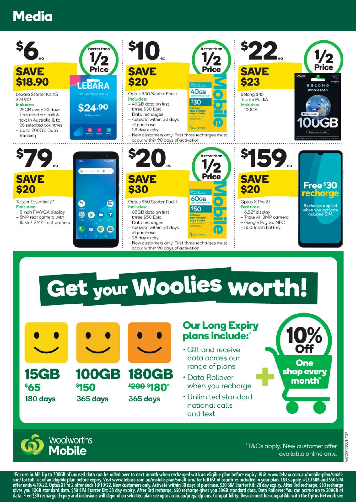 Catalogue Woolworths 21.09.2022 - 27.09.2022