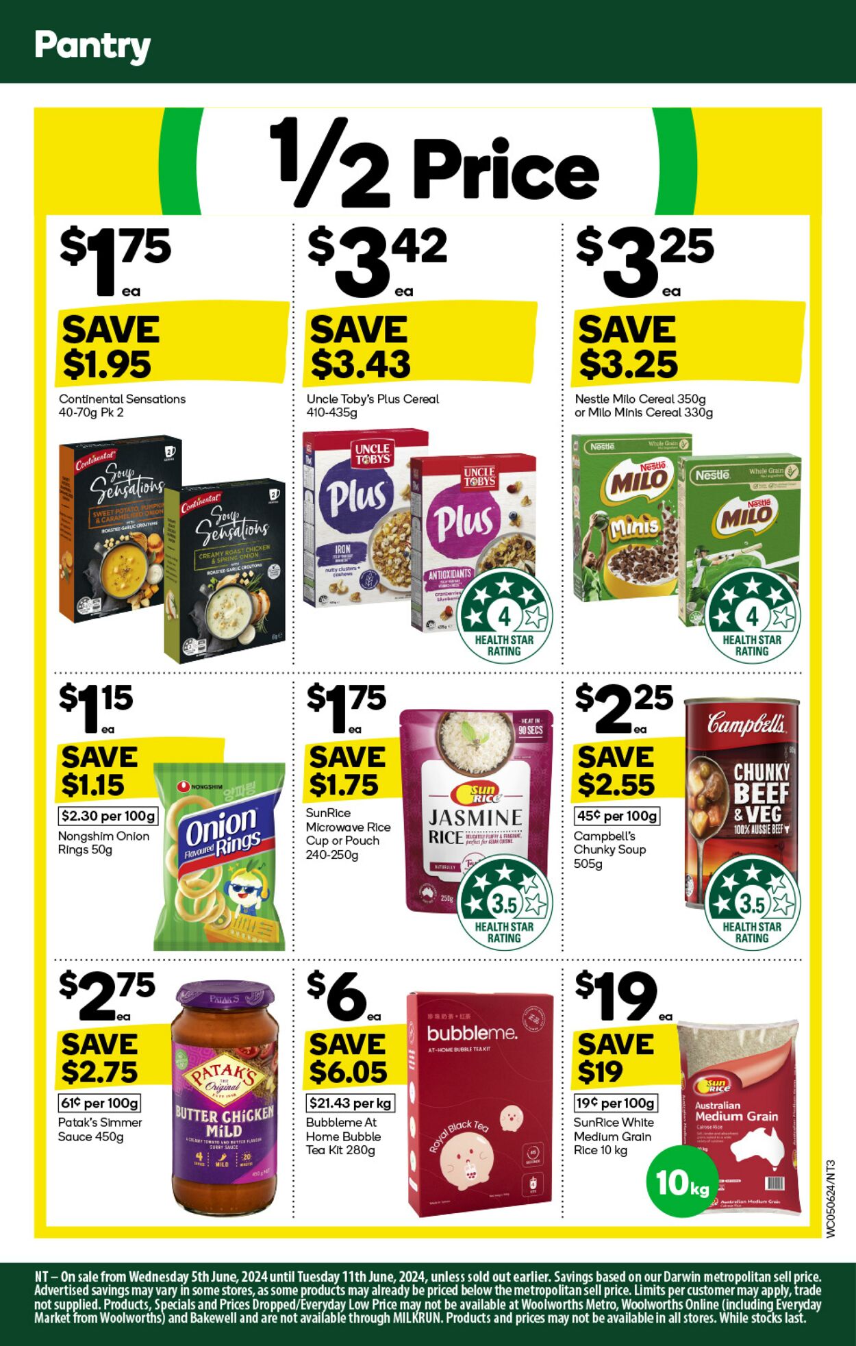 Catalogue Woolworths 05.06.2024 - 11.06.2024