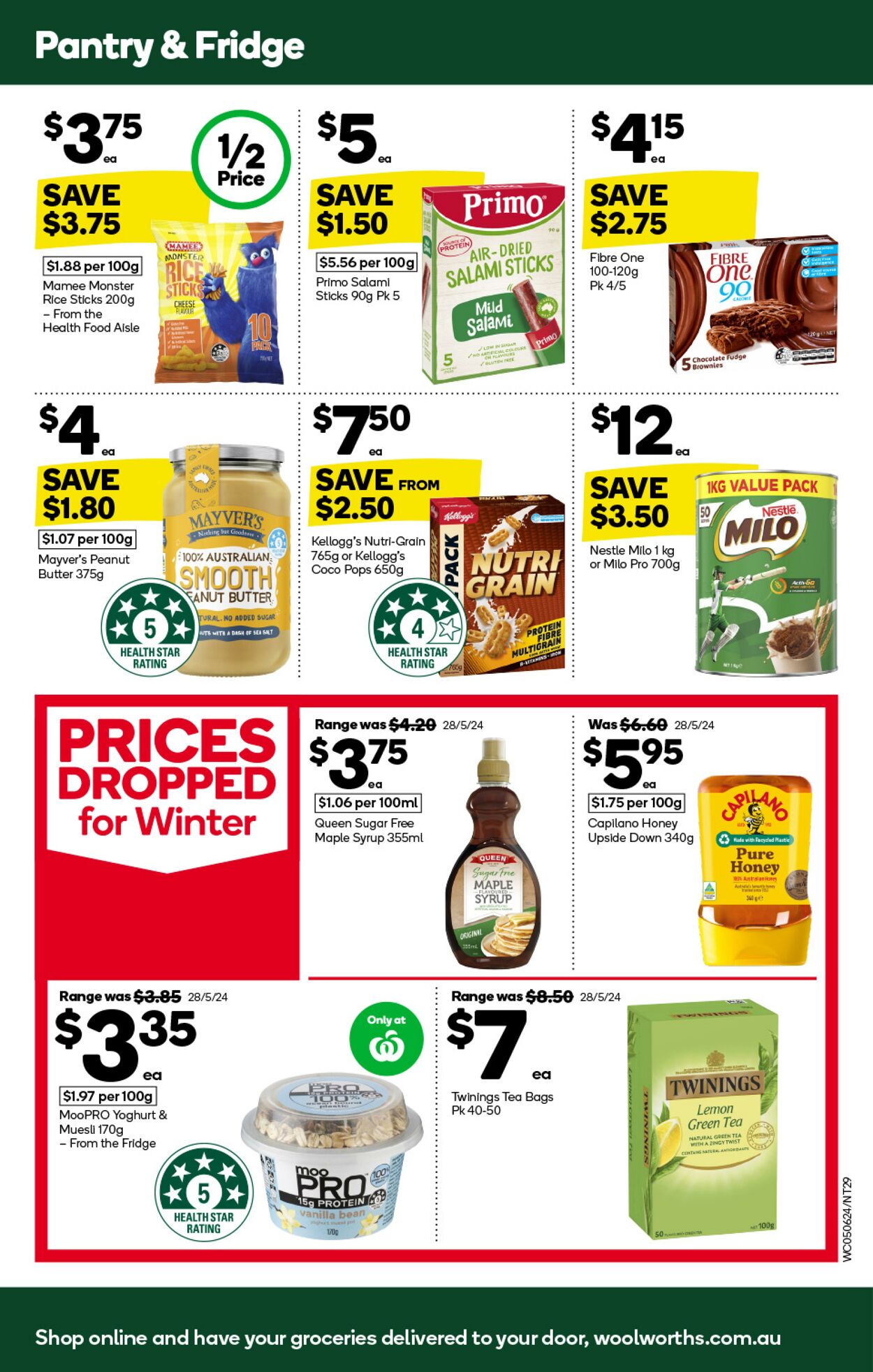 Catalogue Woolworths 05.06.2024 - 11.06.2024