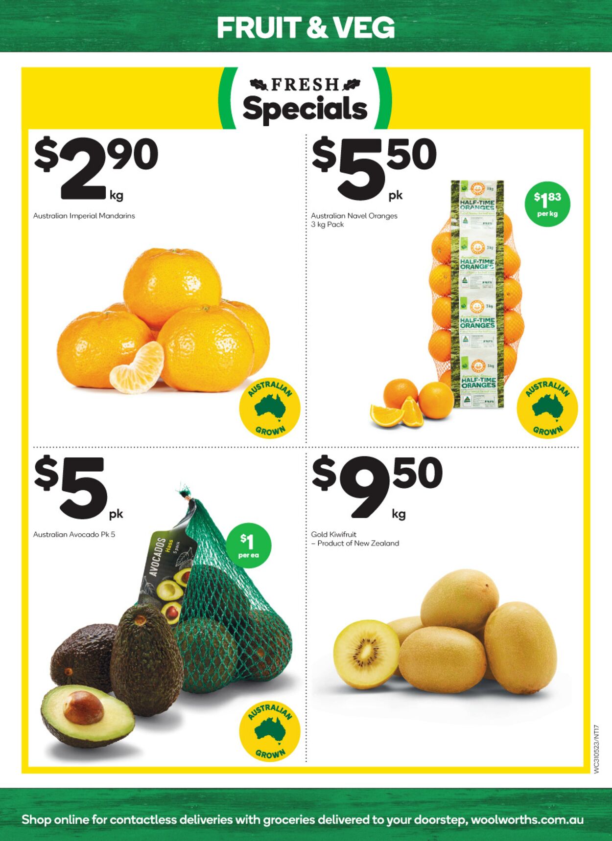 Catalogue Woolworths 31.05.2023 - 06.06.2023