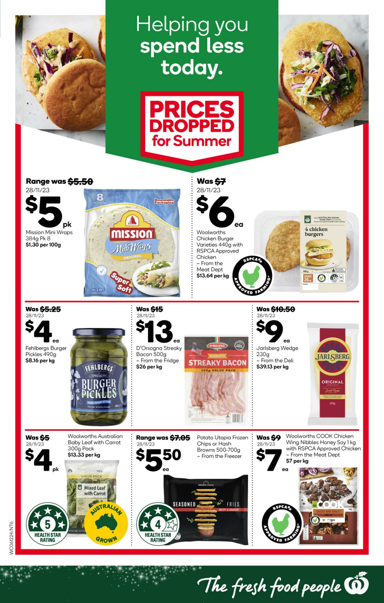 Catalogue Woolworths 06.12.2023 - 12.12.2023