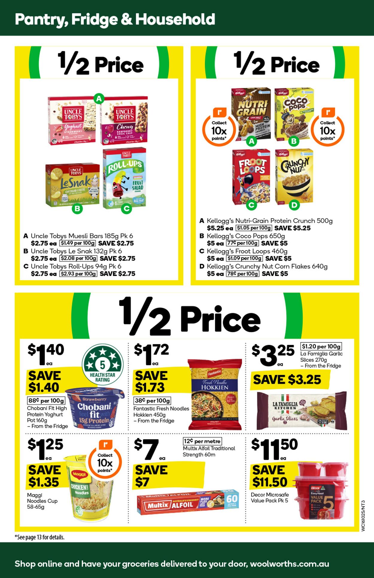 Catalogue Woolworths 16.10.2024 - 22.10.2024