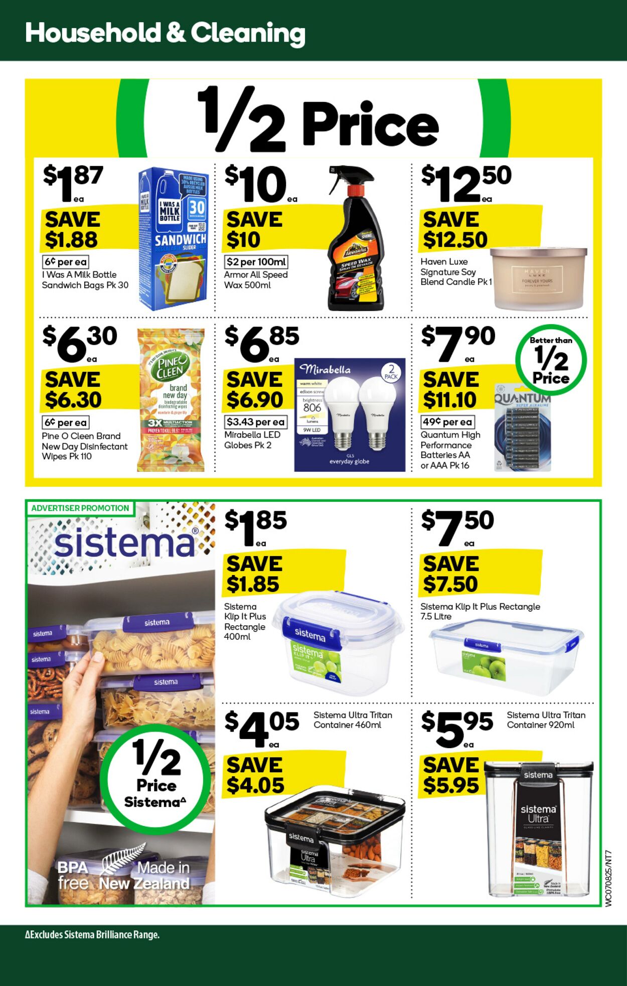 Catalogue Woolworths 07.08.2024 - 13.08.2024