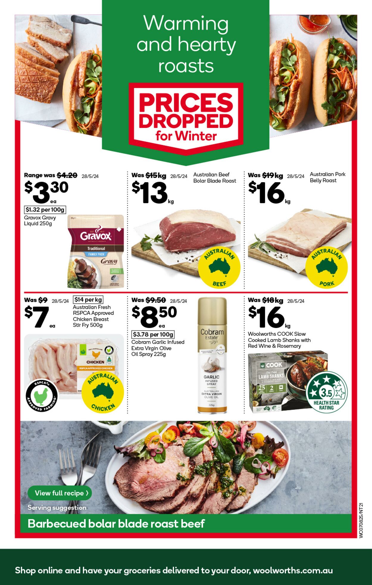 Catalogue Woolworths 07.08.2024 - 13.08.2024