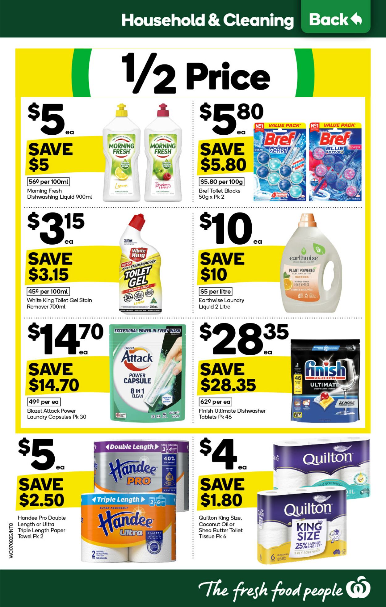 Catalogue Woolworths 07.08.2024 - 13.08.2024