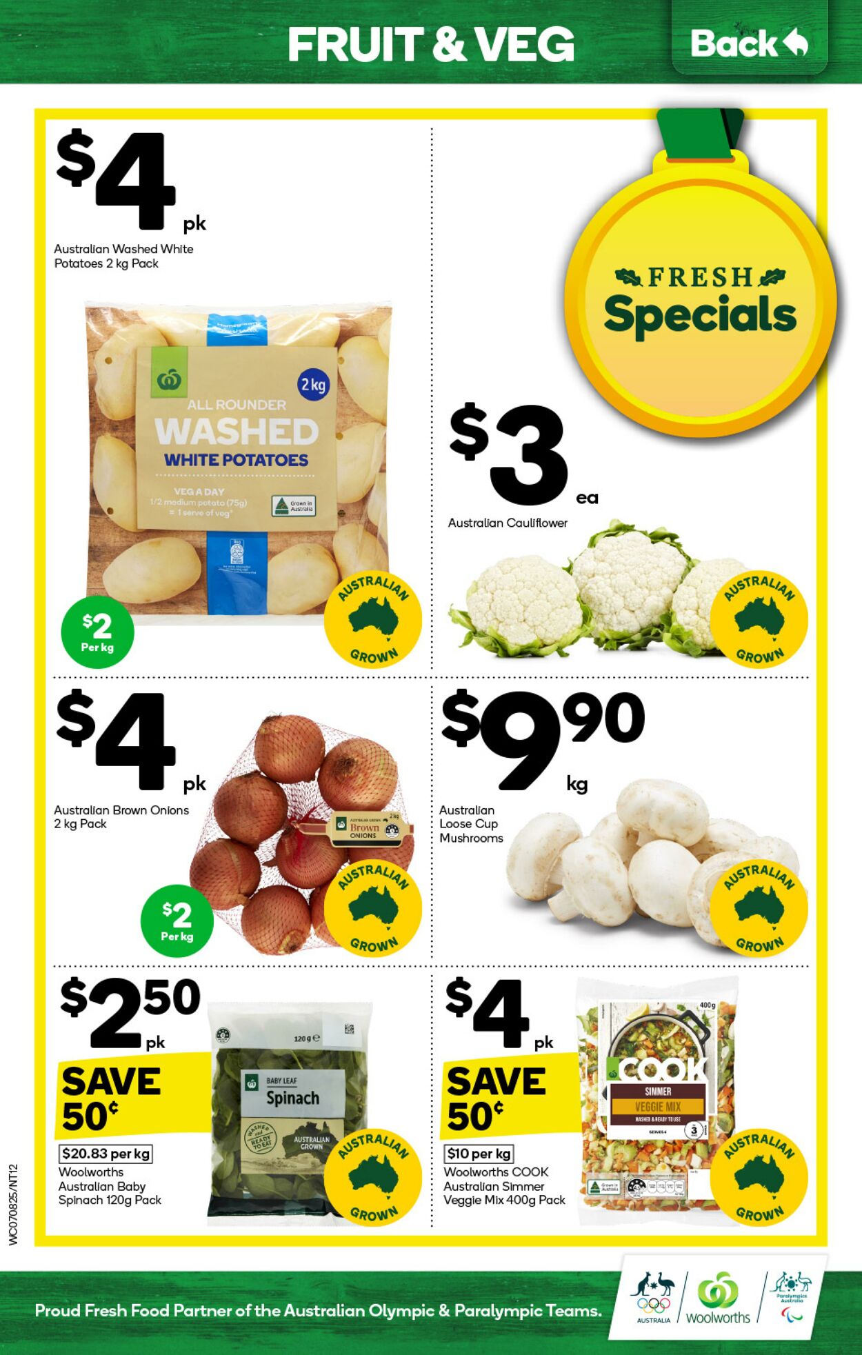 Catalogue Woolworths 07.08.2024 - 13.08.2024