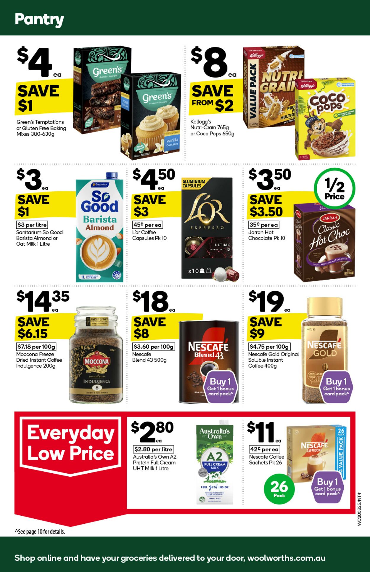 Catalogue Woolworths 28.08.2024 - 03.09.2024