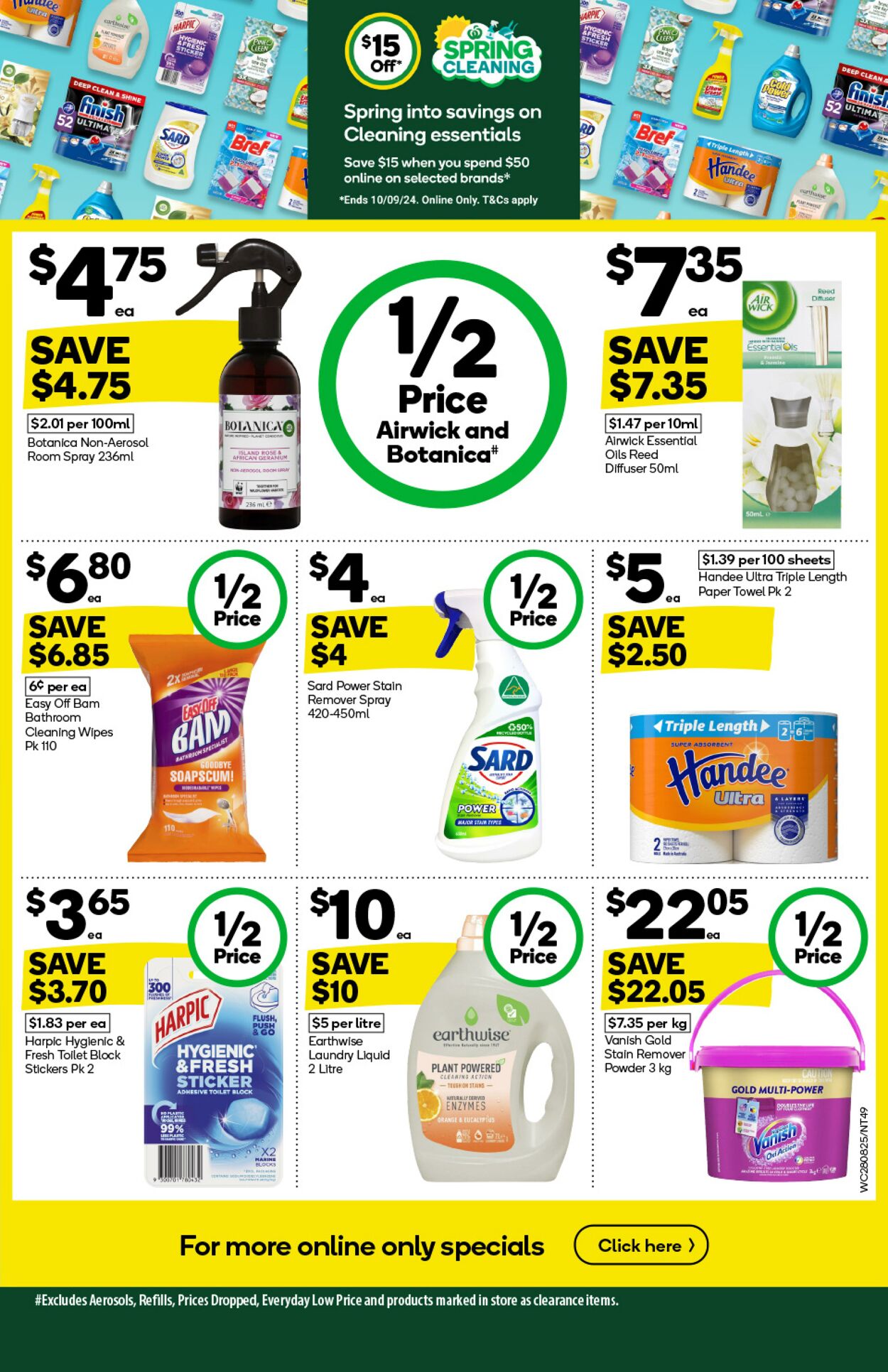 Catalogue Woolworths 28.08.2024 - 03.09.2024