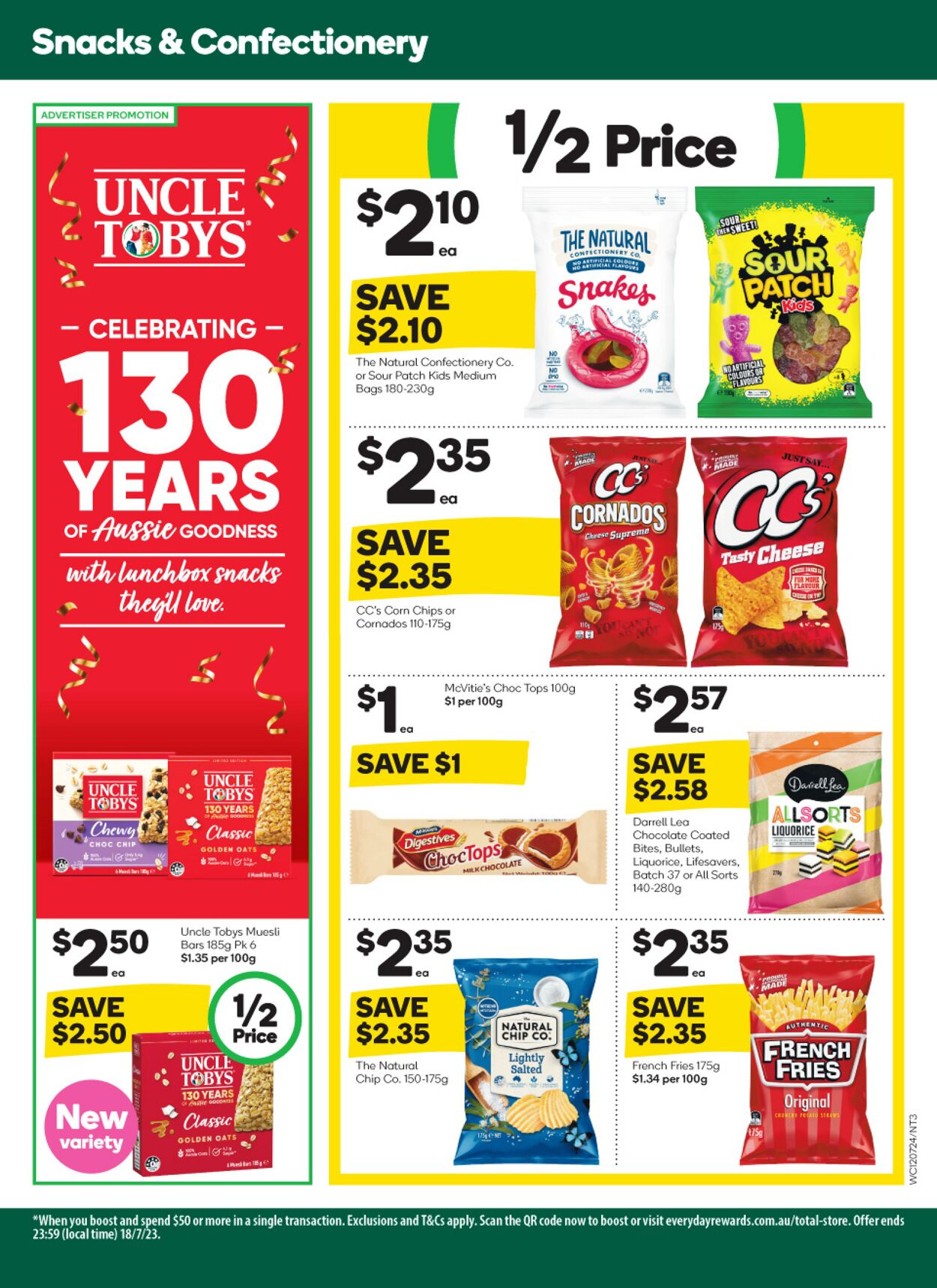 Catalogue Woolworths 12.07.2023 - 18.07.2023