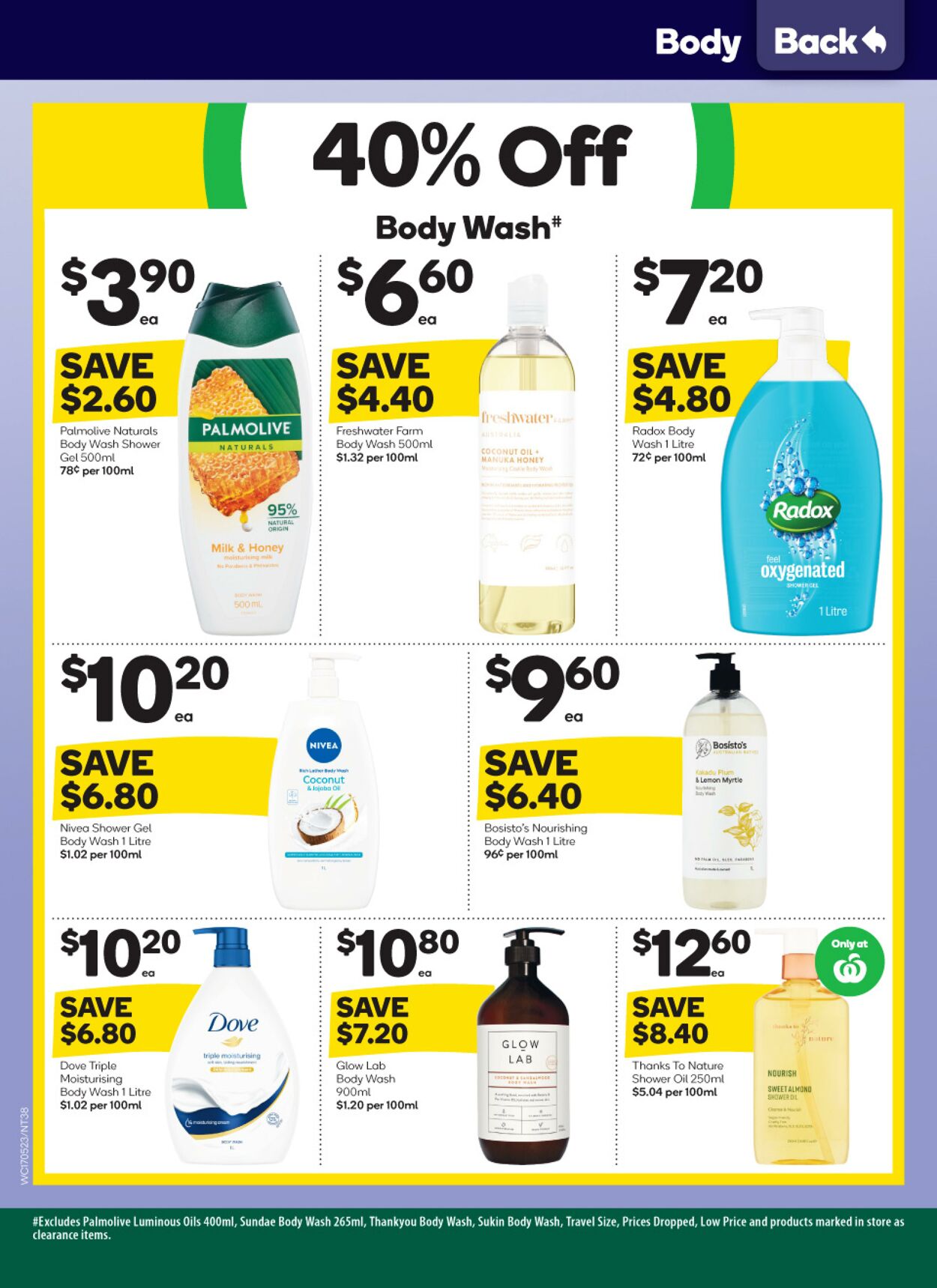 Catalogue Woolworths 17.05.2023 - 23.05.2023