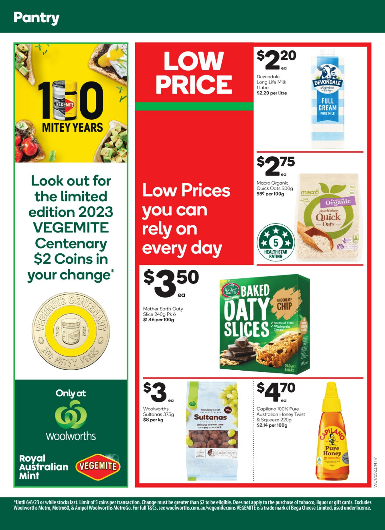 Catalogue Woolworths 17.05.2023 - 23.05.2023