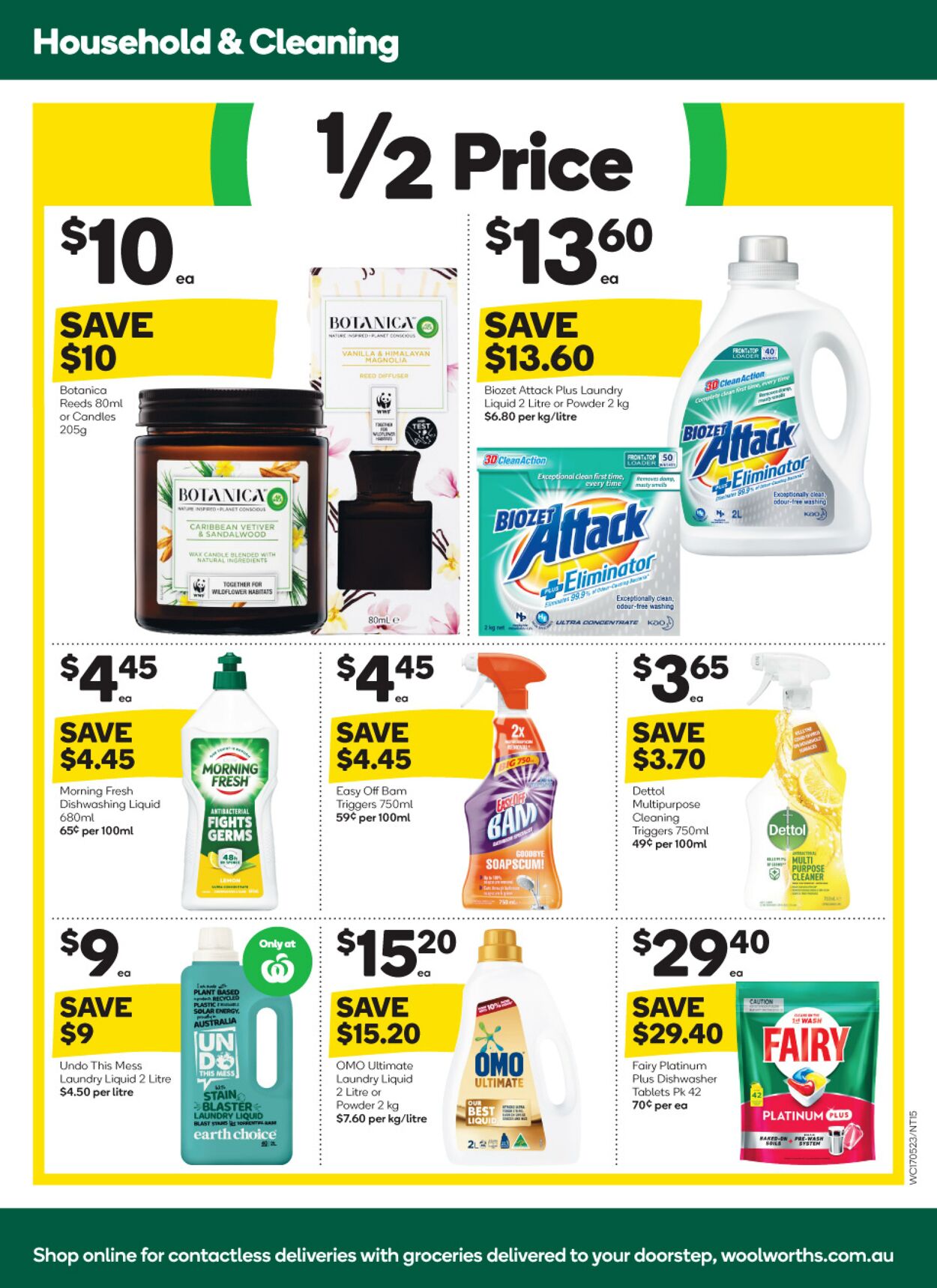 Catalogue Woolworths 17.05.2023 - 23.05.2023