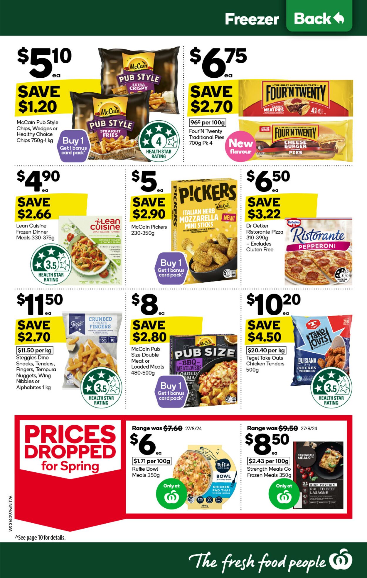 Catalogue Woolworths 04.09.2024 - 10.09.2024