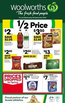 Catalogue Woolworths 03.04.2024 - 09.04.2024