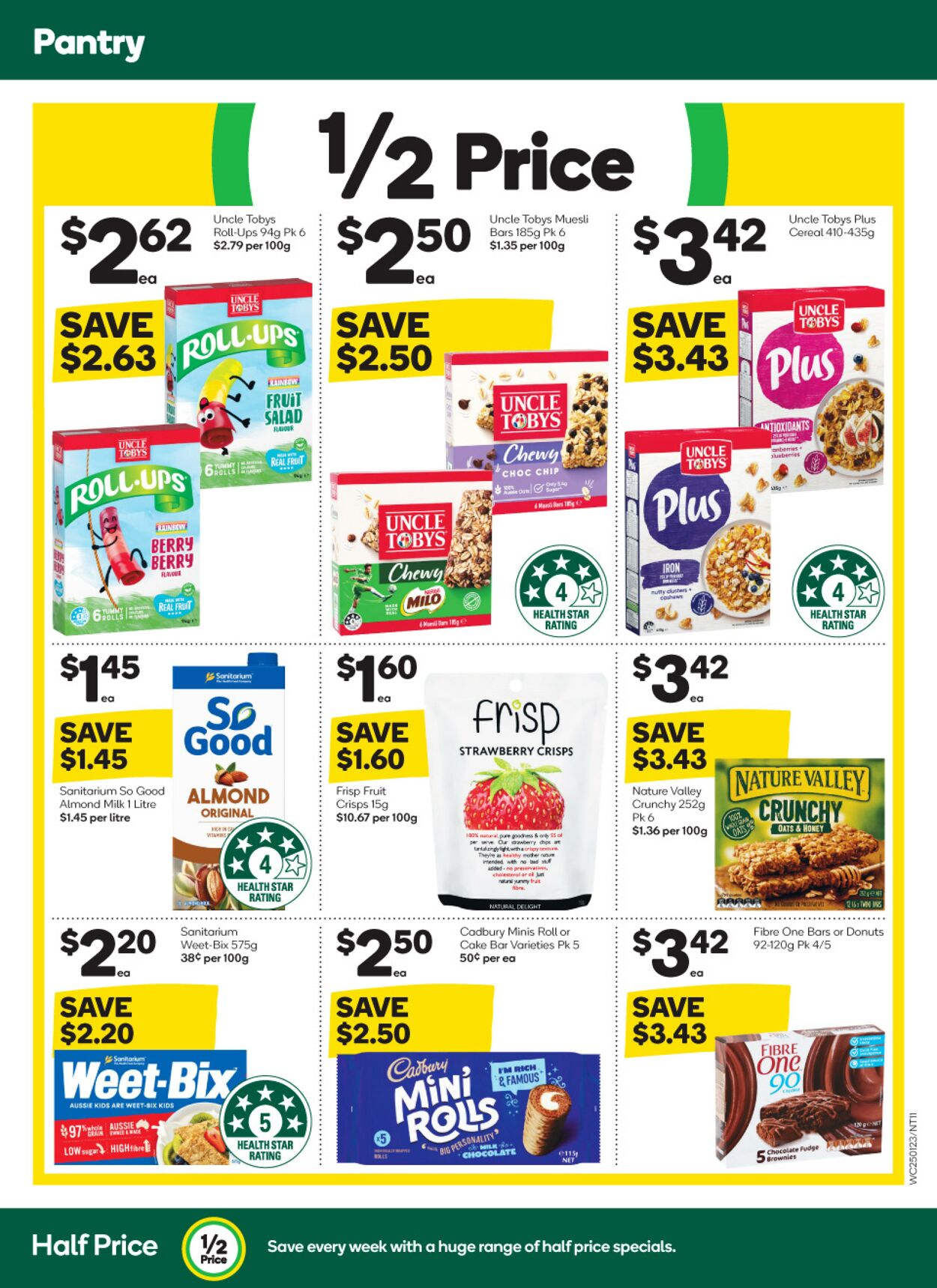 Catalogue Woolworths 25.01.2023 - 31.01.2023