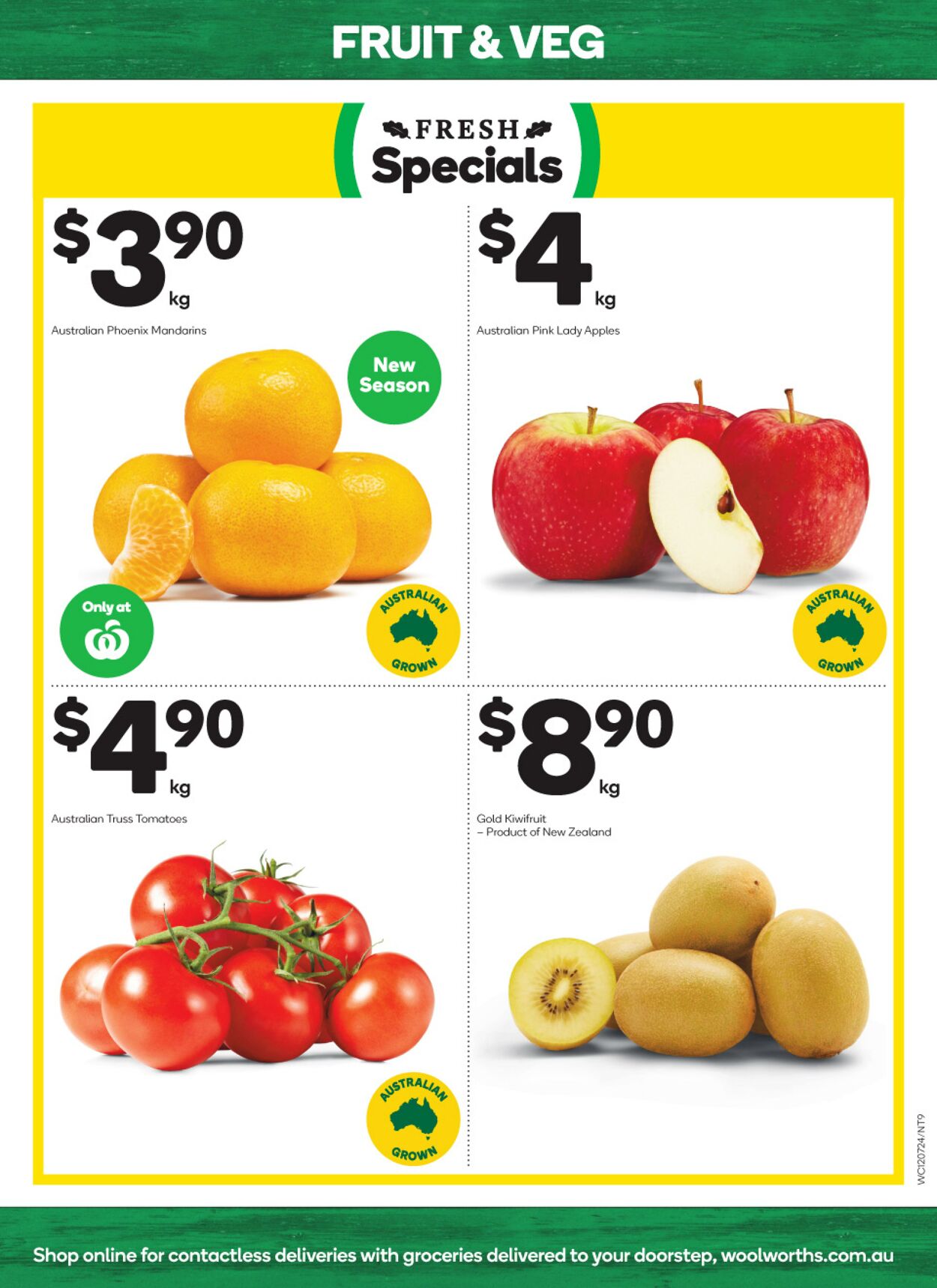 Catalogue Woolworths 12.07.2023 - 18.07.2023