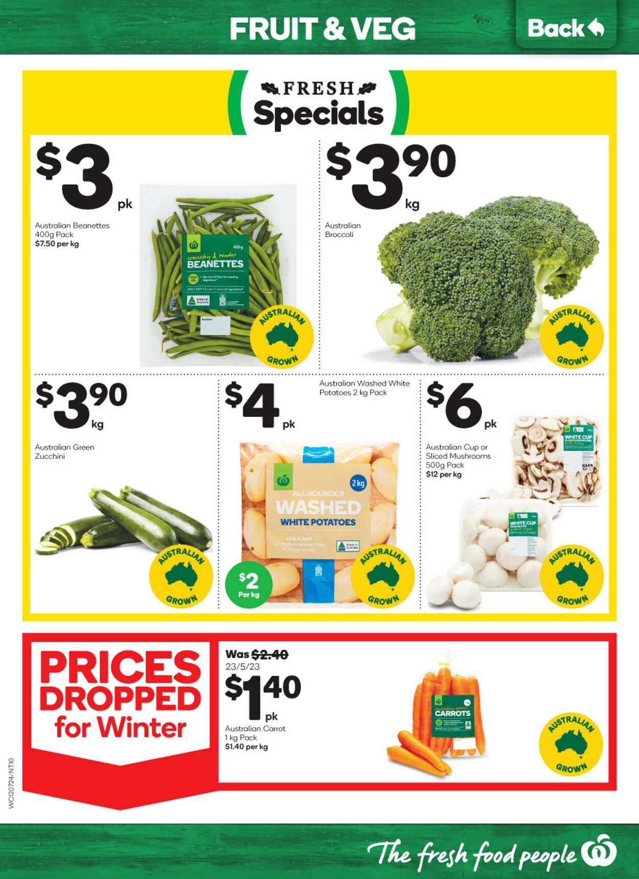 Catalogue Woolworths 12.07.2023 - 18.07.2023