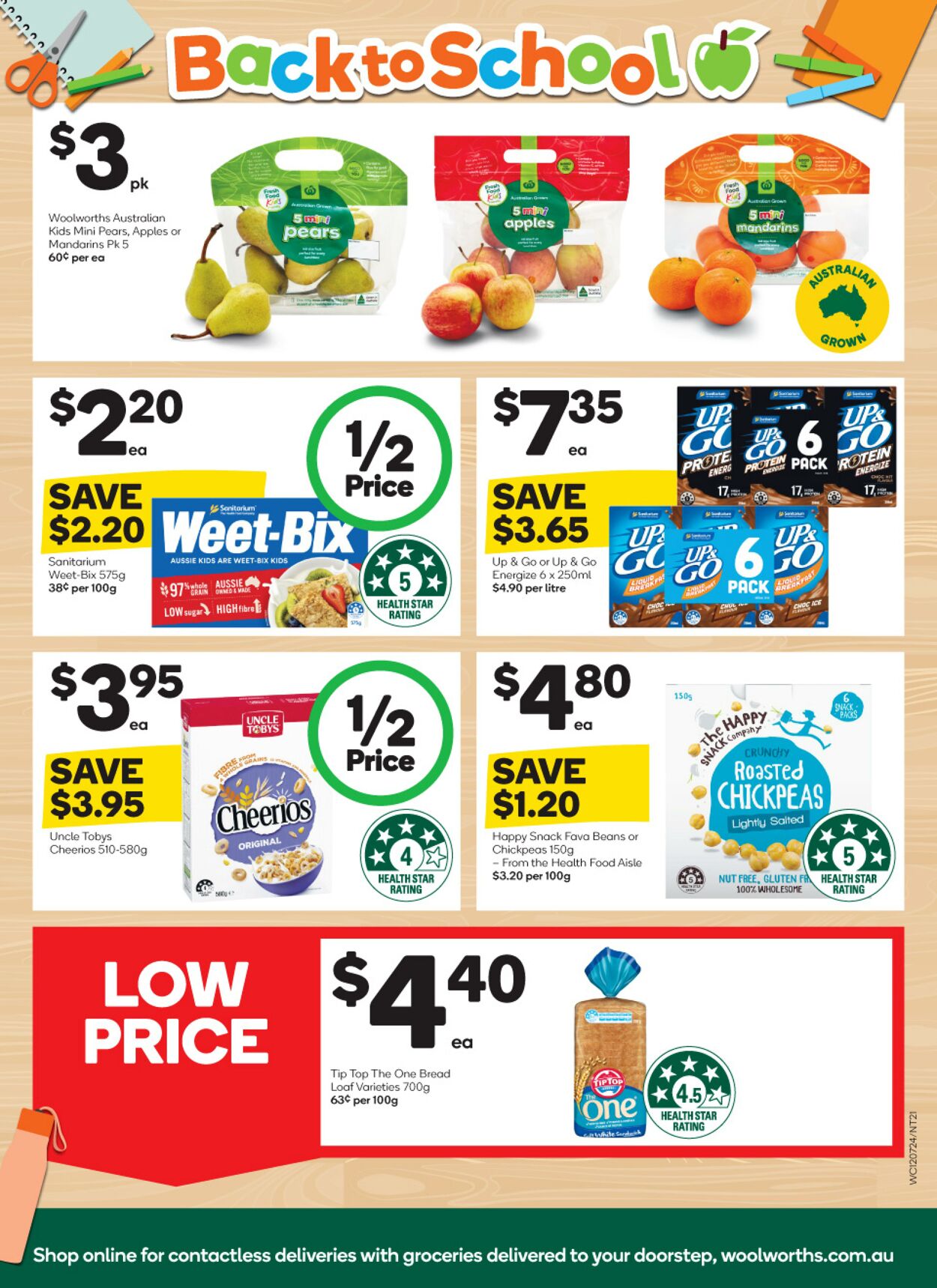 Catalogue Woolworths 12.07.2023 - 18.07.2023