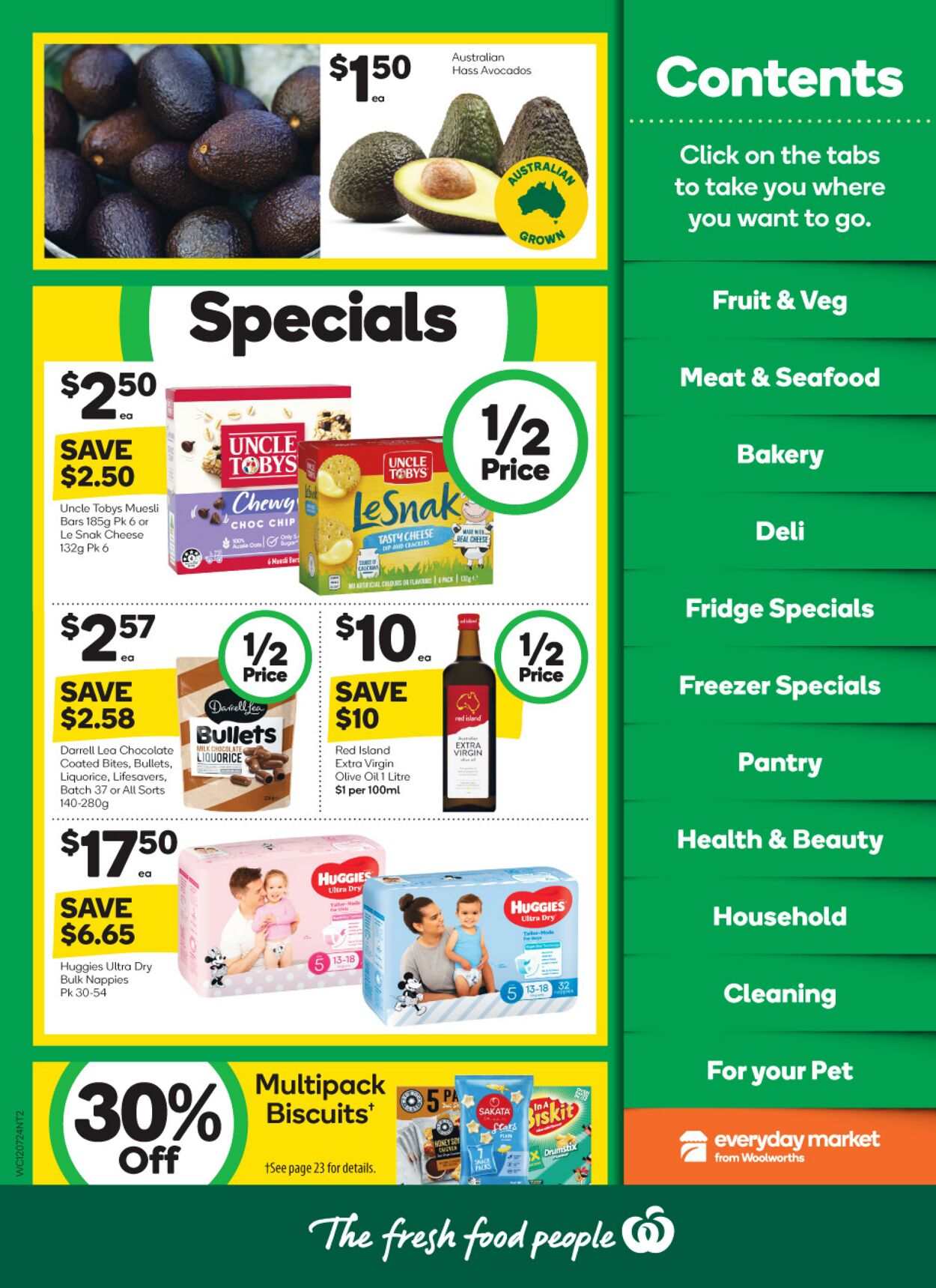 Catalogue Woolworths 12.07.2023 - 18.07.2023