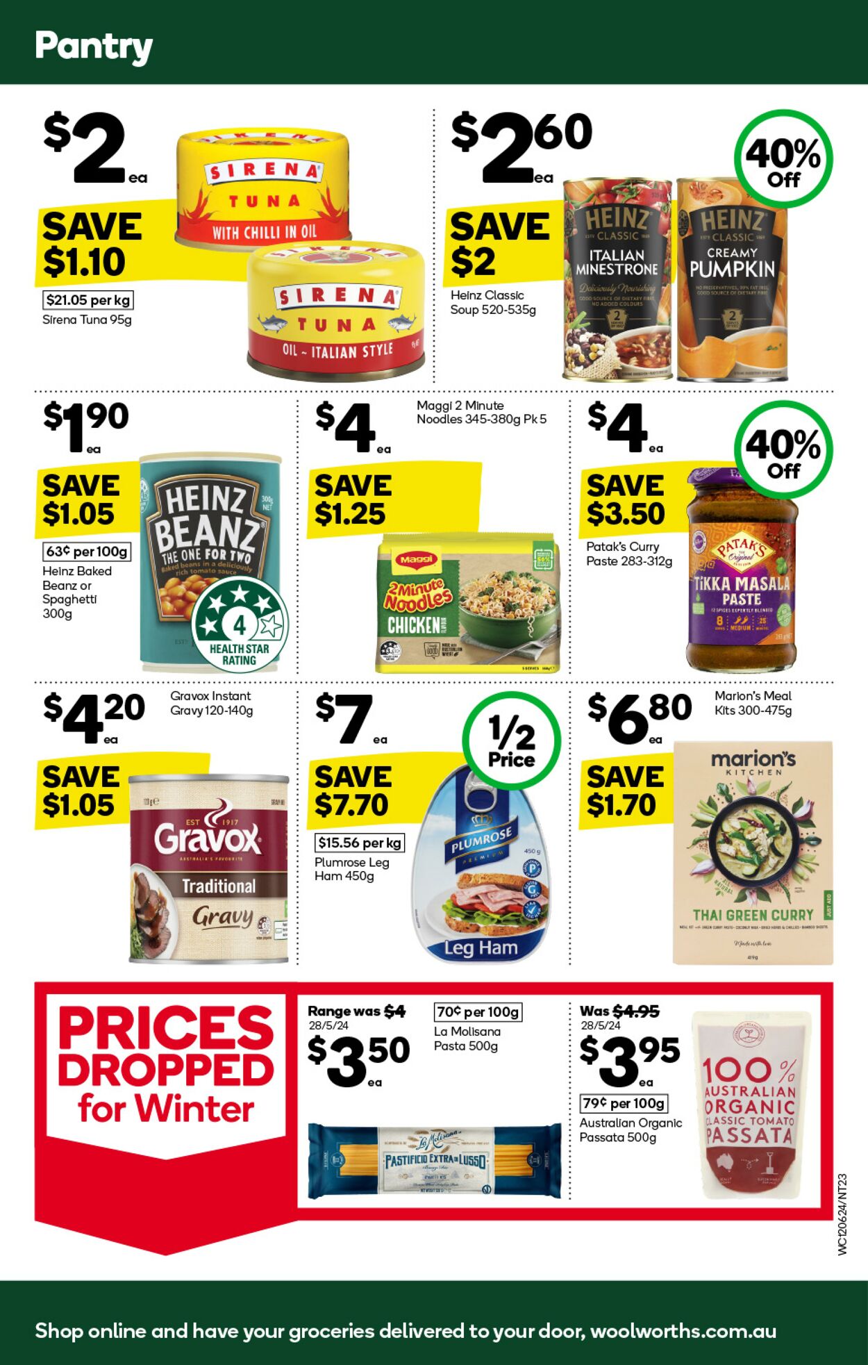 Catalogue Woolworths 12.06.2024 - 18.06.2024